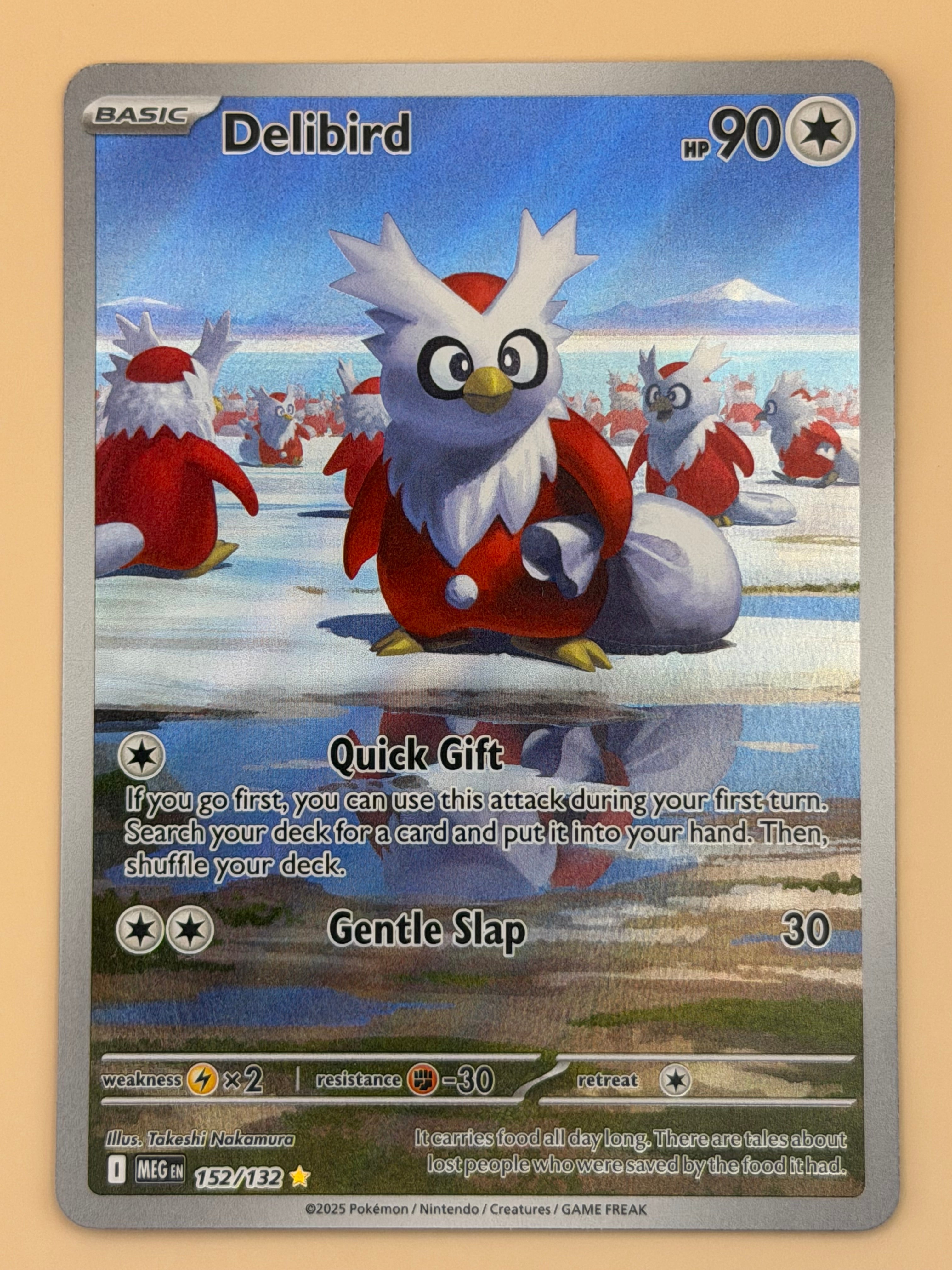 152/132 Delibird - Mega Evolution