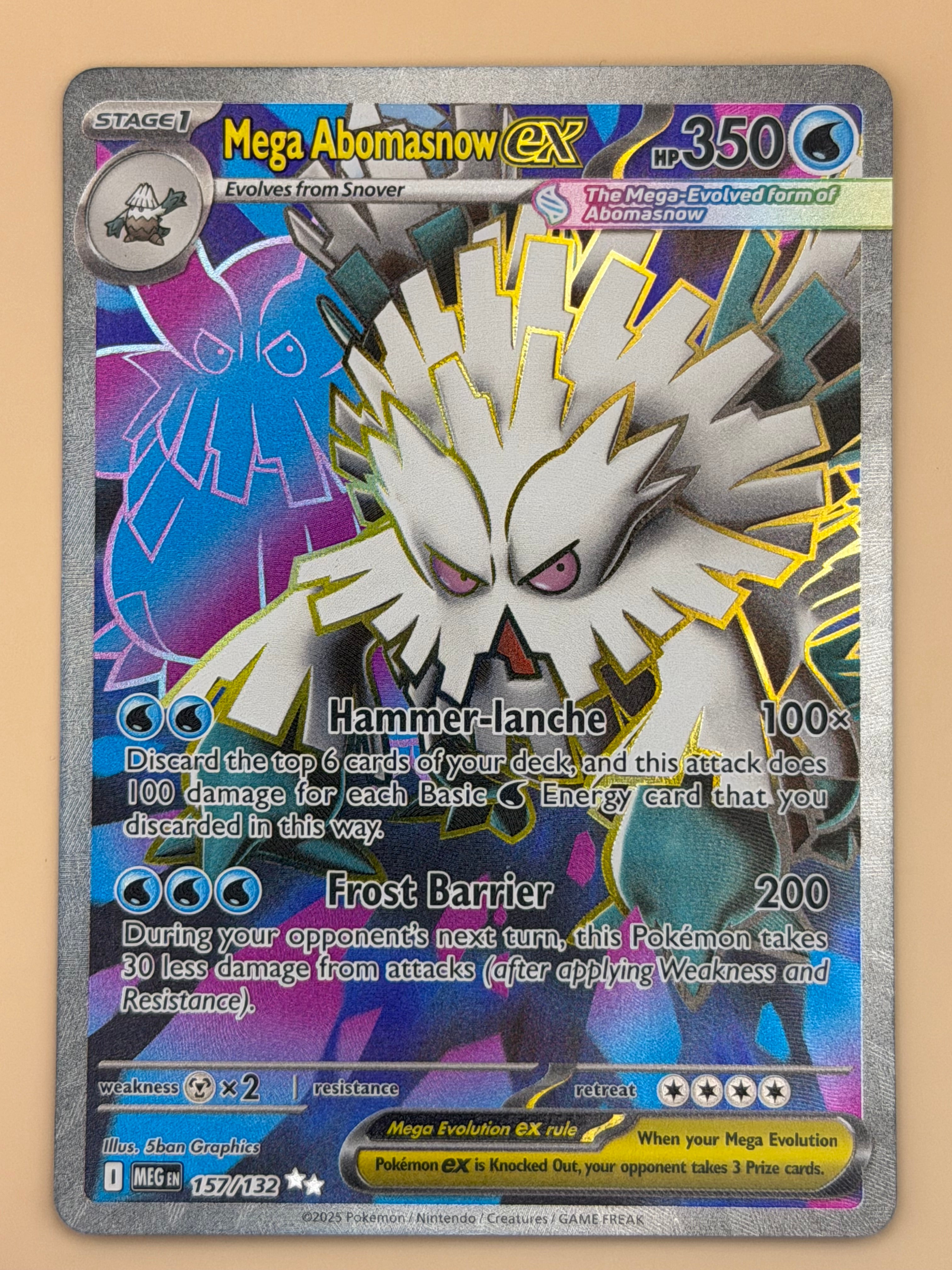157/132 Mega Abomasnow ex - Mega Evolution