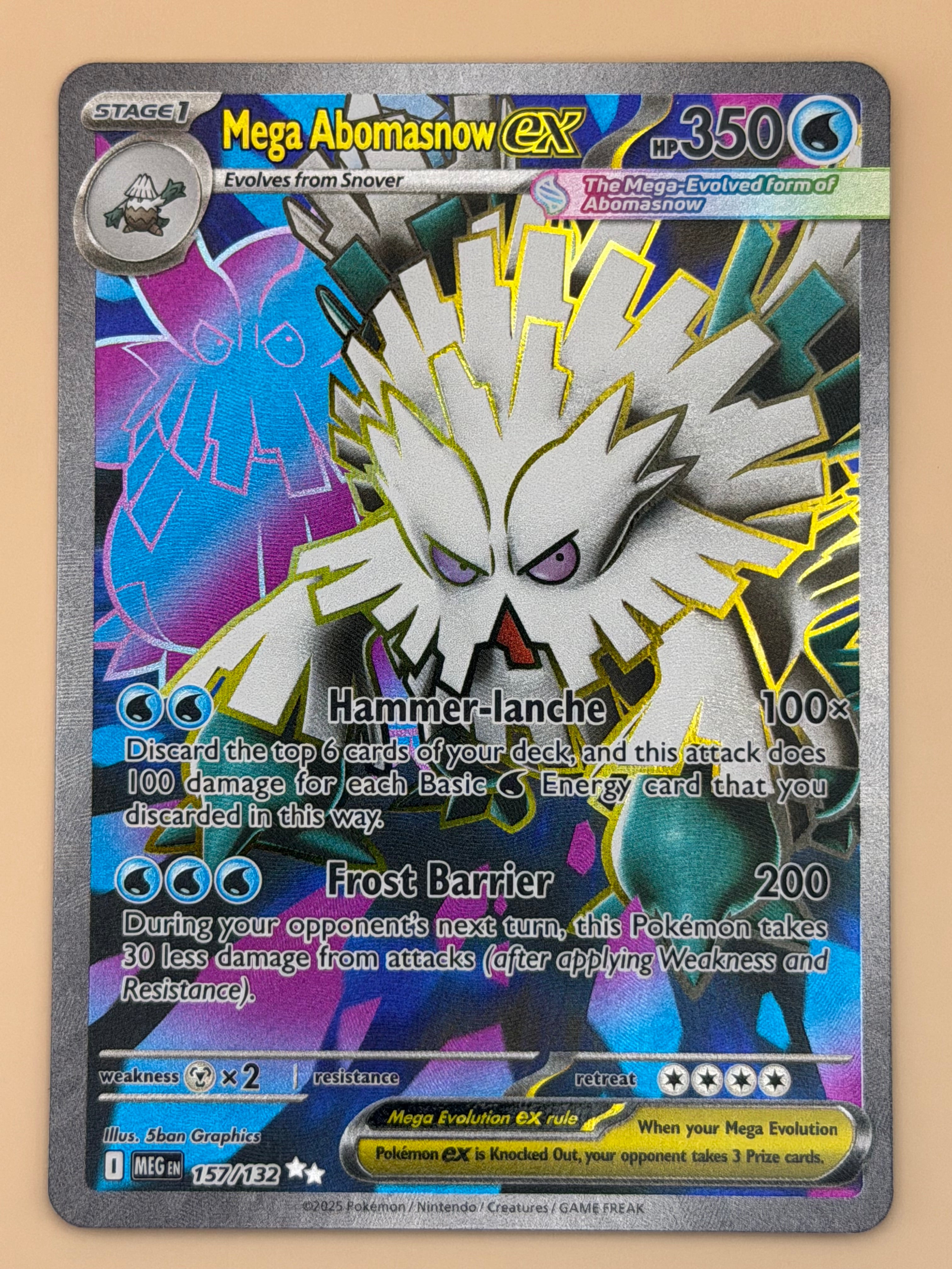 157/132 Mega Abomasnow ex - Mega Evolution