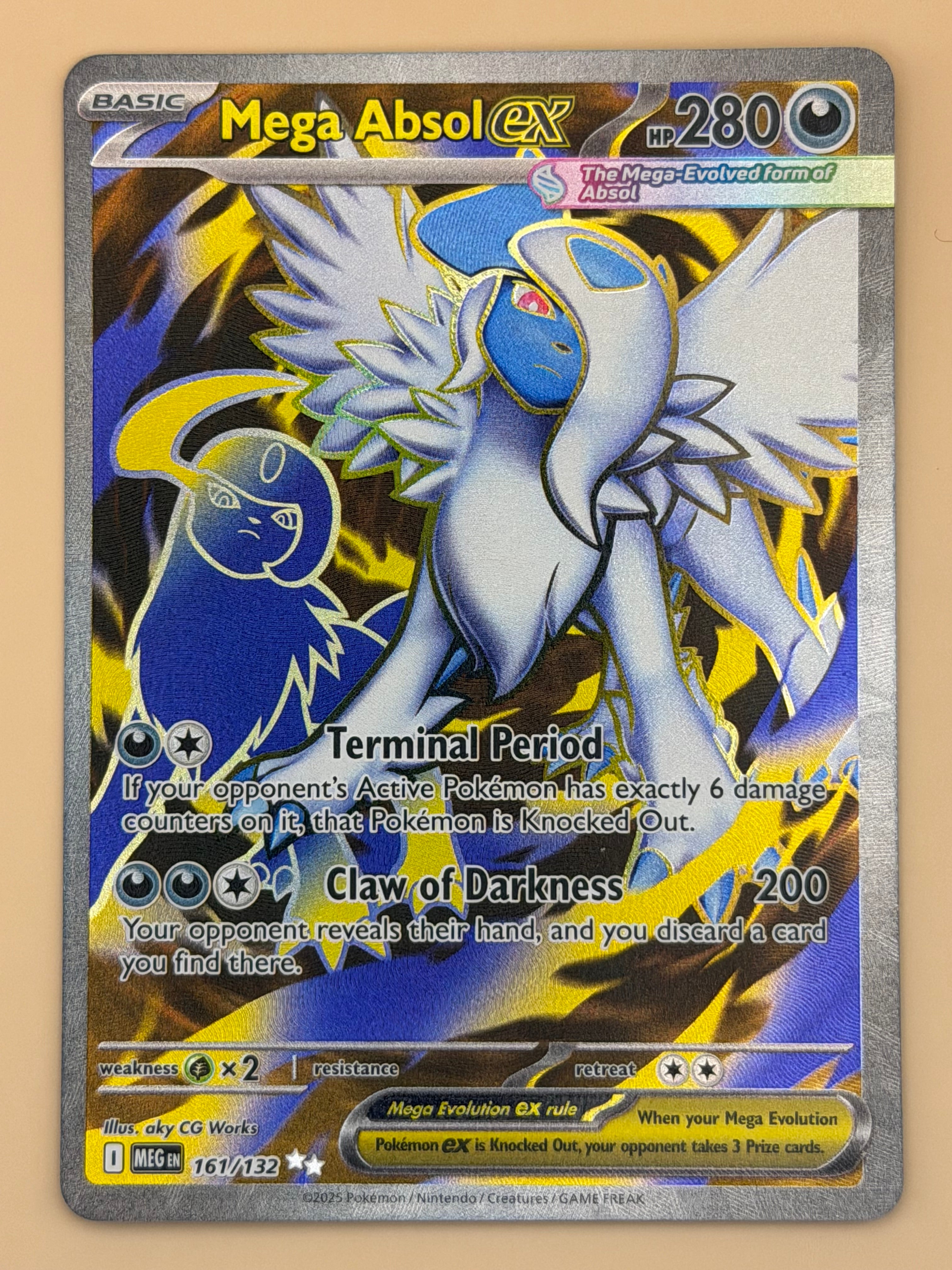 161/132 Mega Absol ex - Mega Evolution