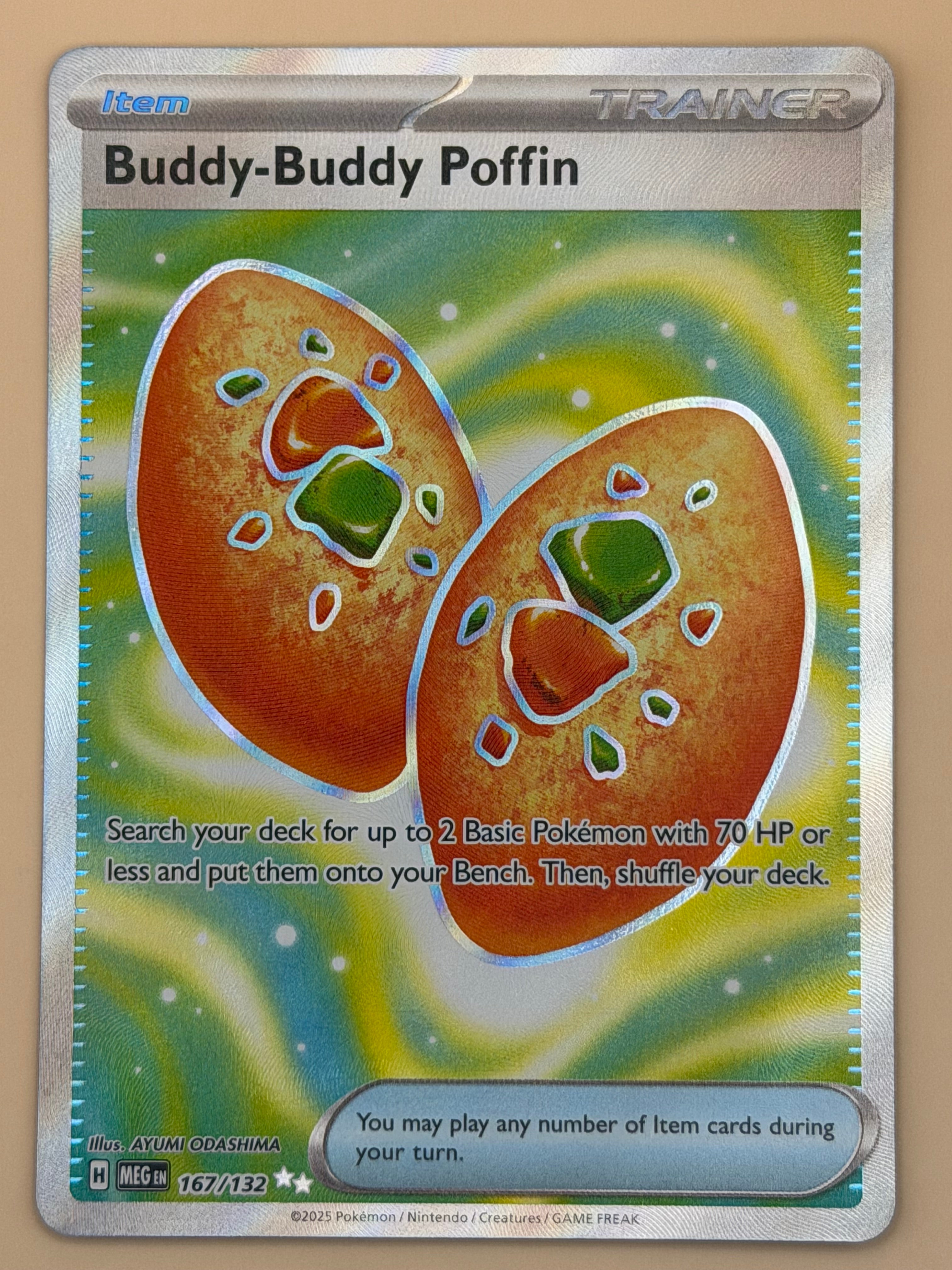 167/132 Buddy-Buddy Poffin - Mega Evolution