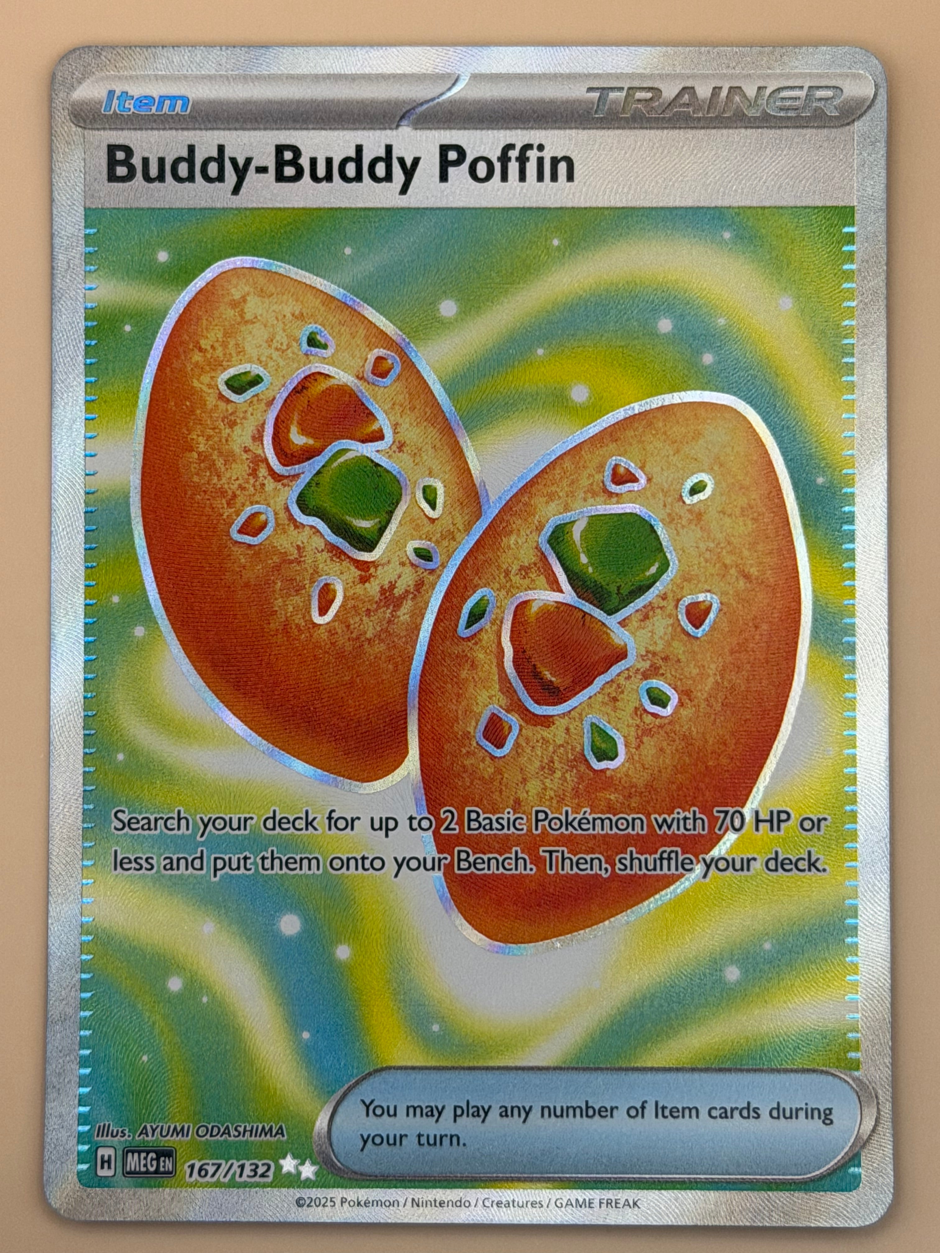167/132 Buddy-Buddy Poffin - Mega Evolution