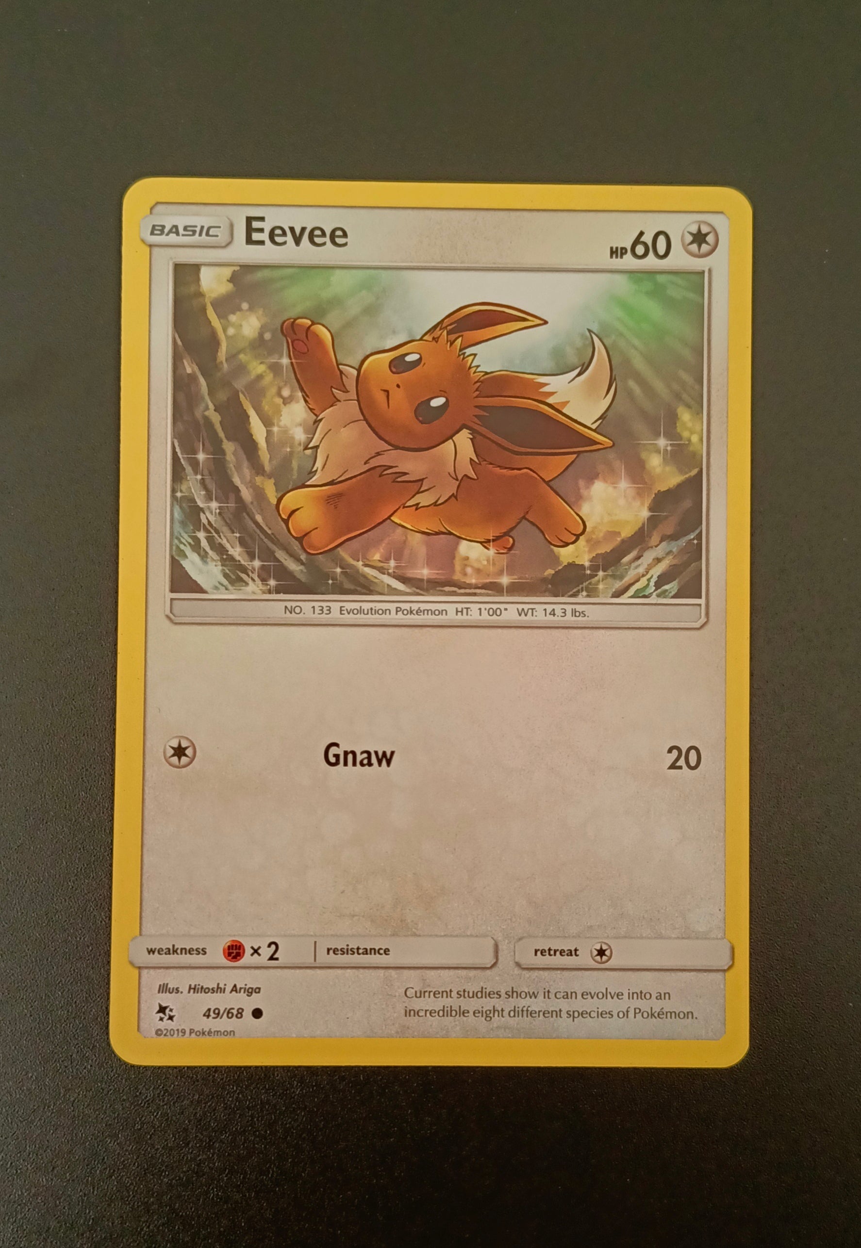 Eevee (49) Hidden Fates Common 49/68