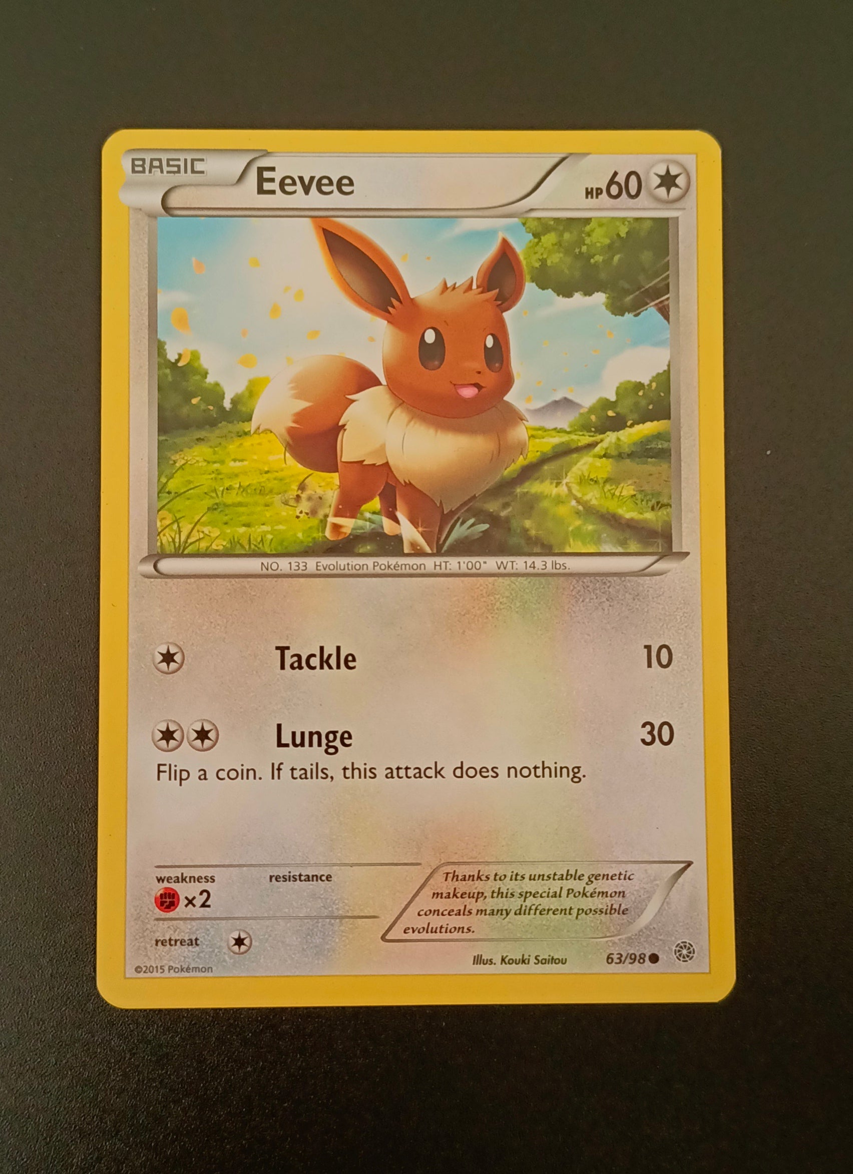 Eevee Ancient Origins Common 63