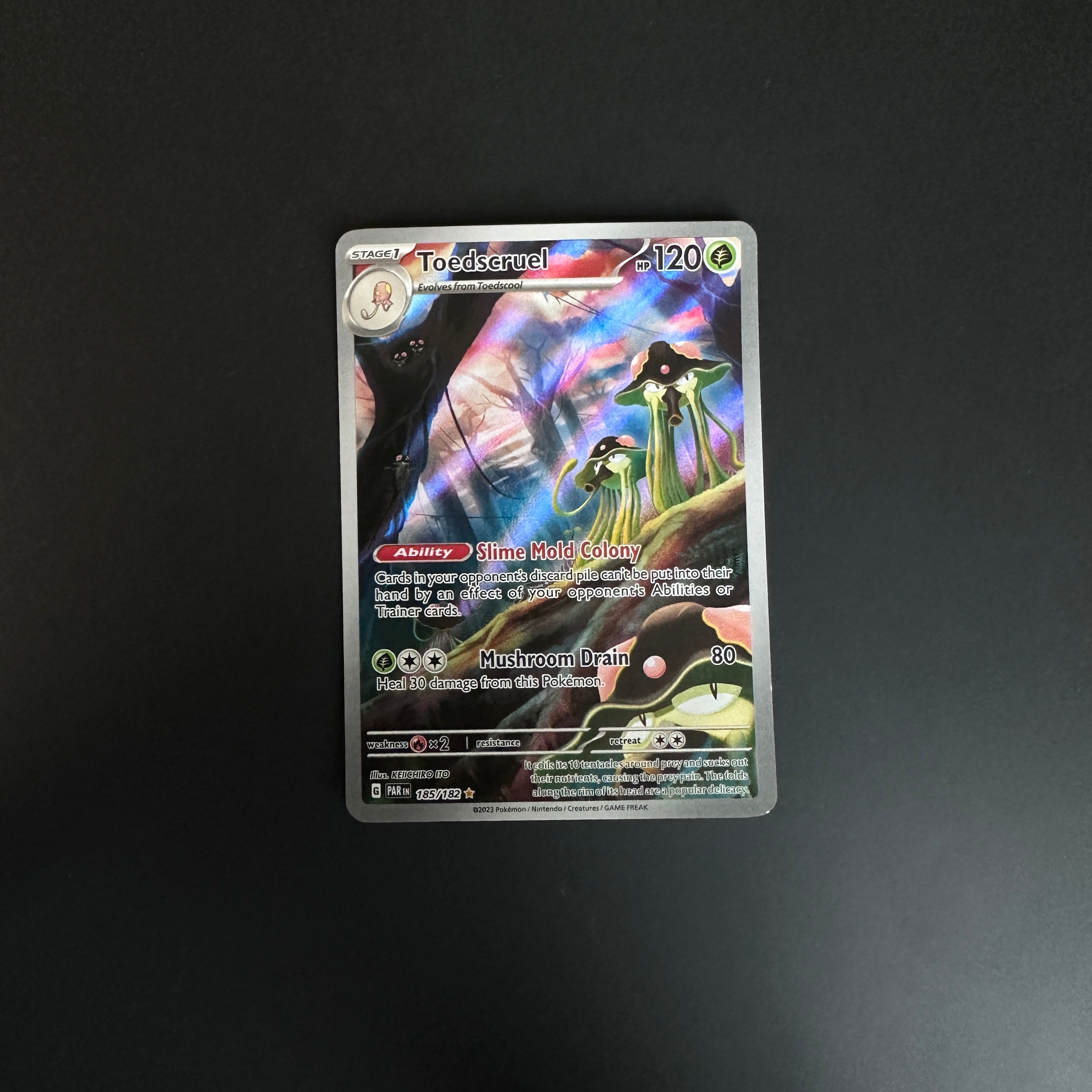 Toedscruel Paradox Rift Illustration Rare 185/182