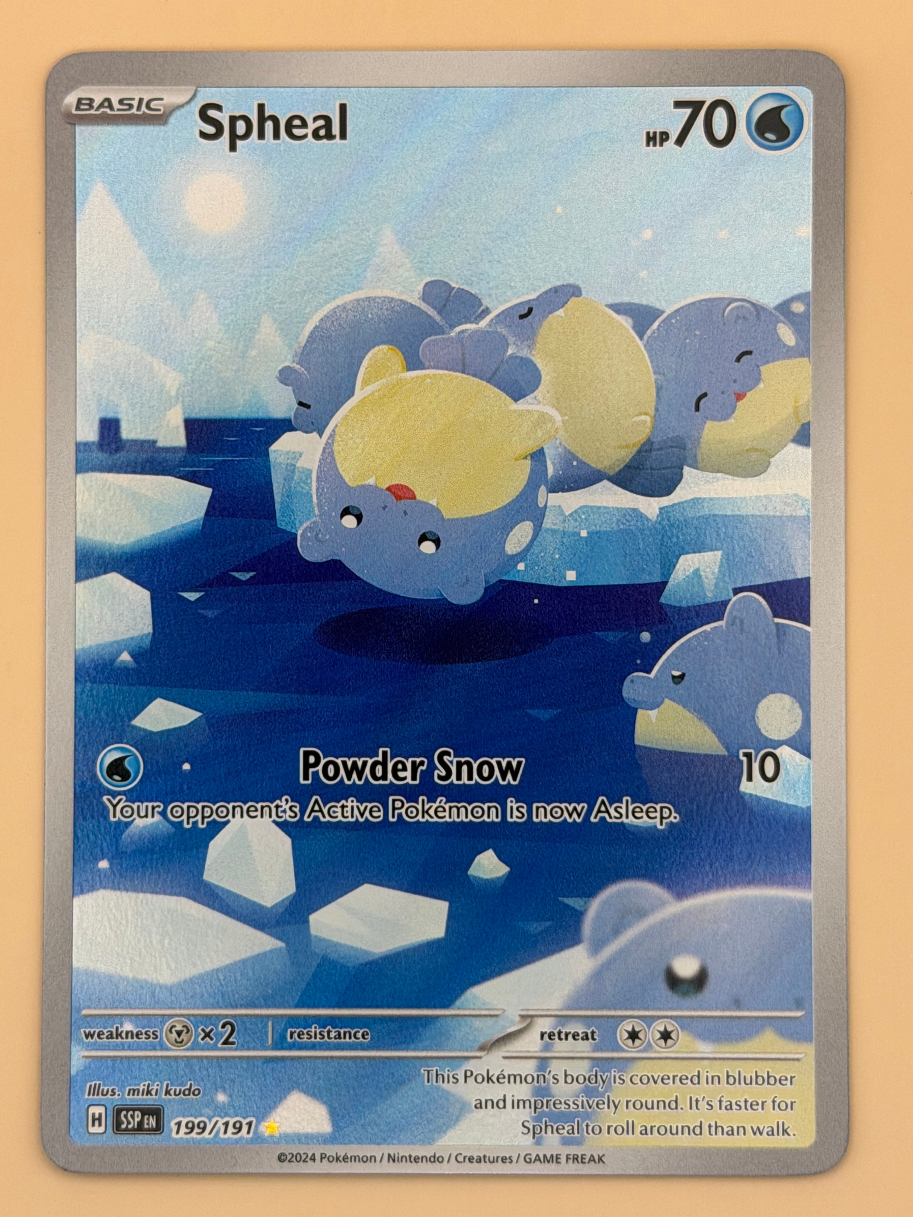 199/191 Spheal - Surging Sparks