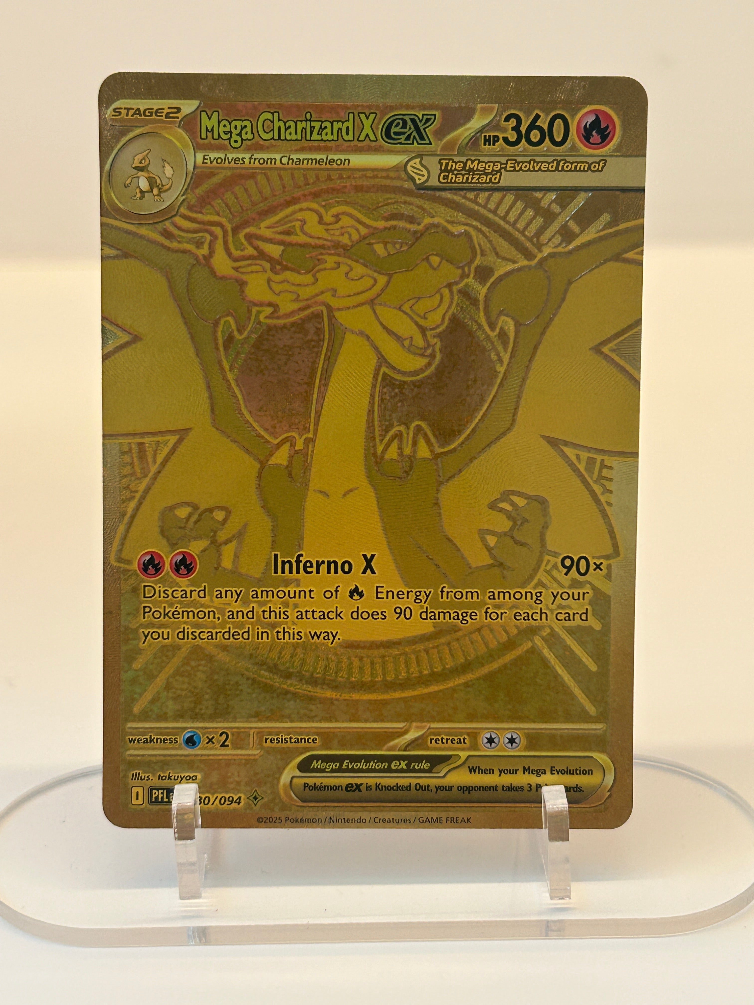 Mega Charizard X ex Phantasmal Flames Mega Hyper Rare 130/094