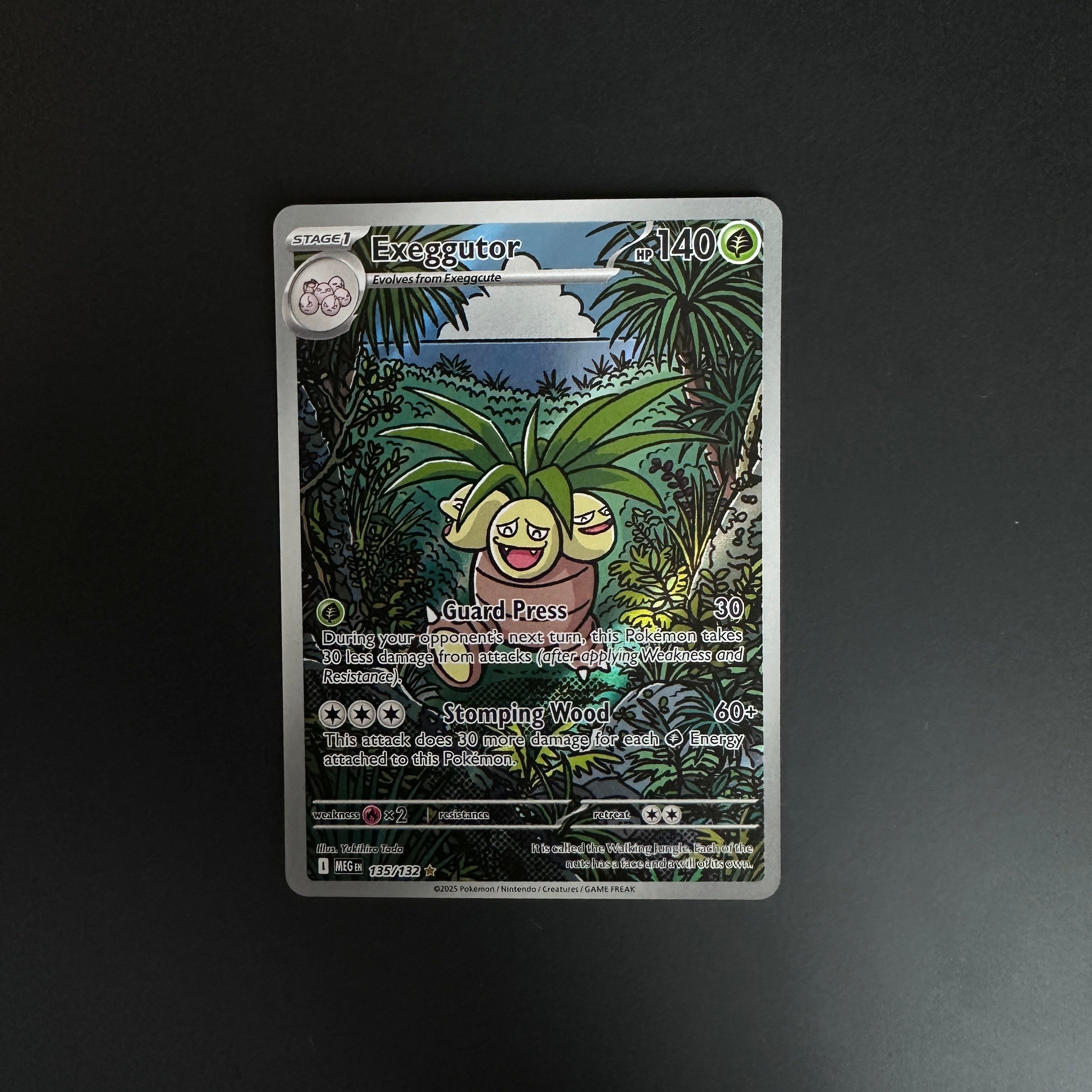 Exeggutor Mega Evolution Illustration Rare 135/132