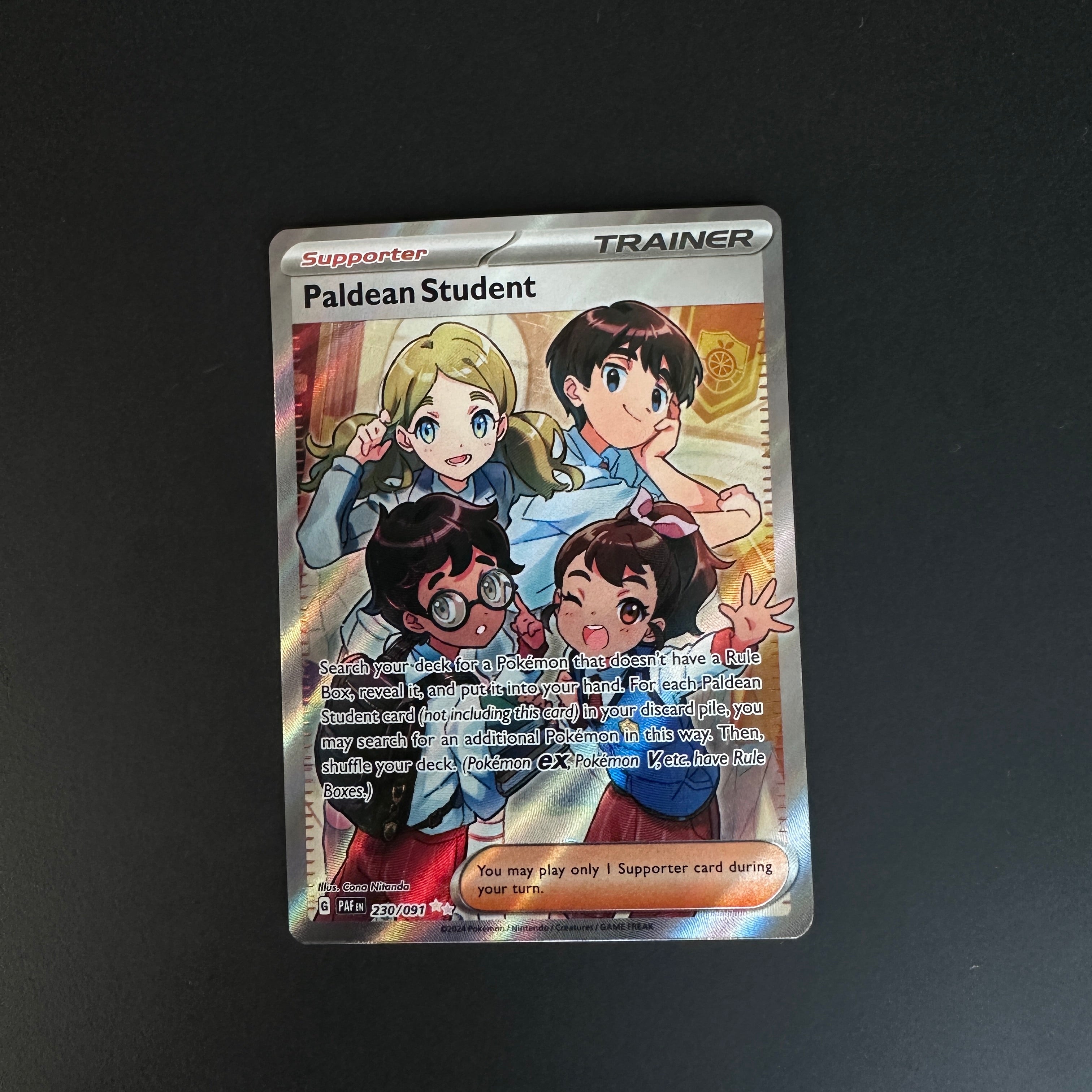 Paldean Student Paldean Fates Ultra Rare 230/091https://vendor.mynted.me/products/add