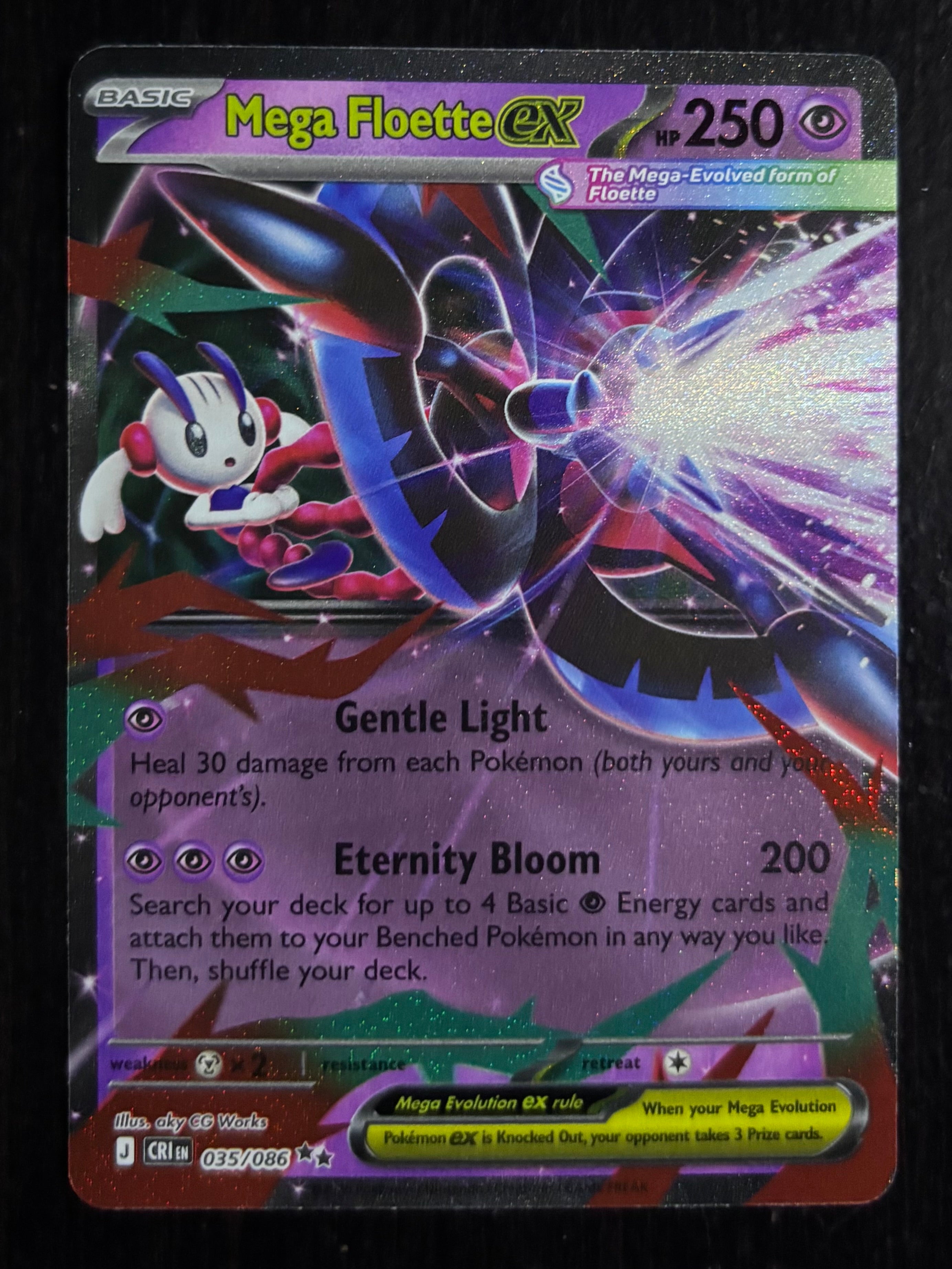 Pokémon Mega Floette ex 035/086 – Chaos Rising