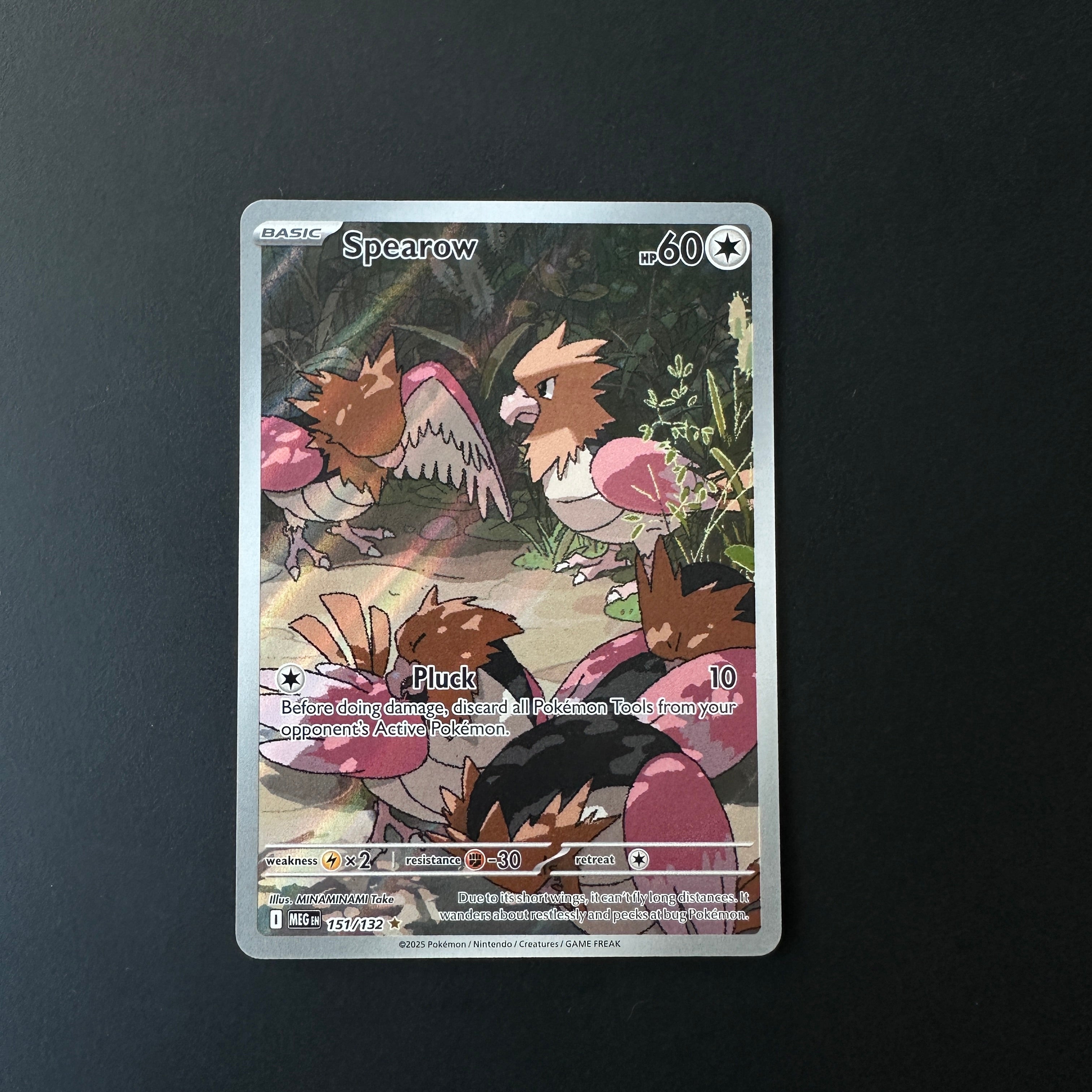 Spearow Mega Evolution Illustration Rare 151/132