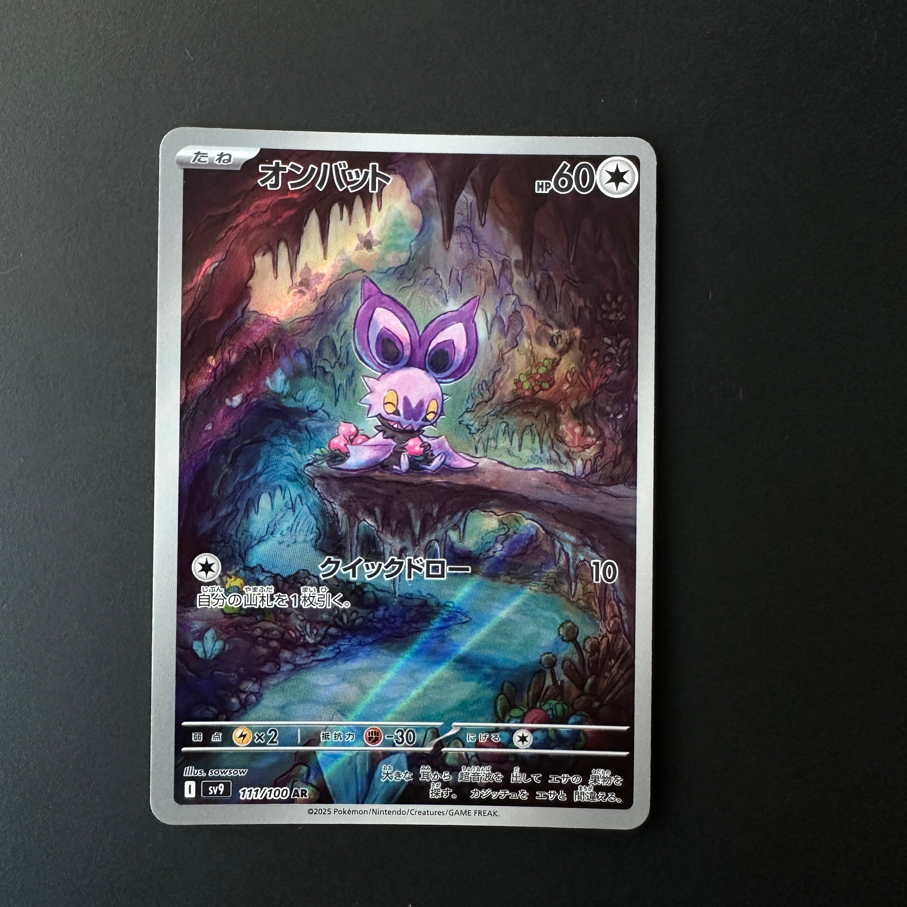 Noibat (JP) Battle Partners Art Rare 111/100