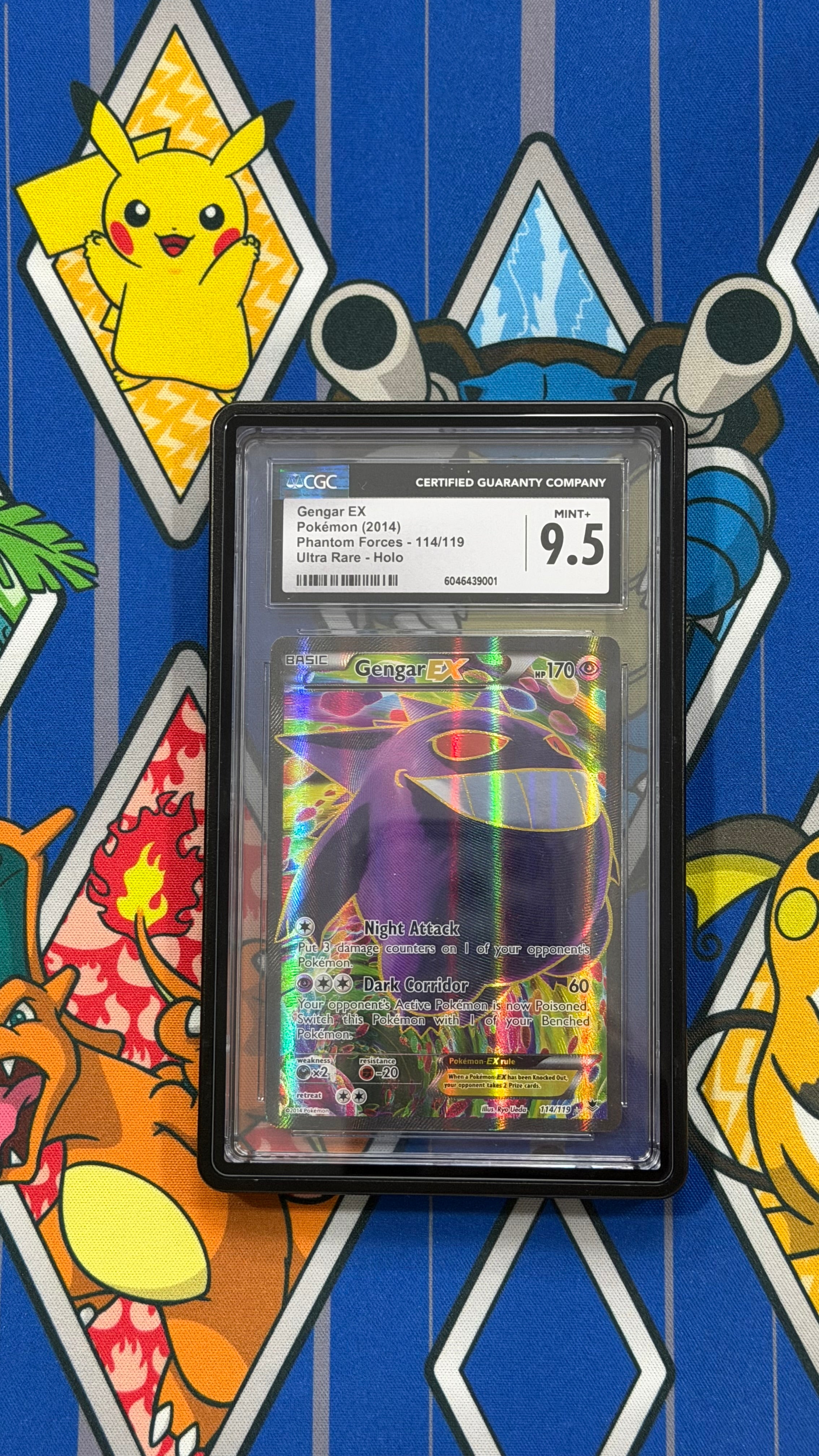 Gengar EX XY Phantom Forces Full Art #114