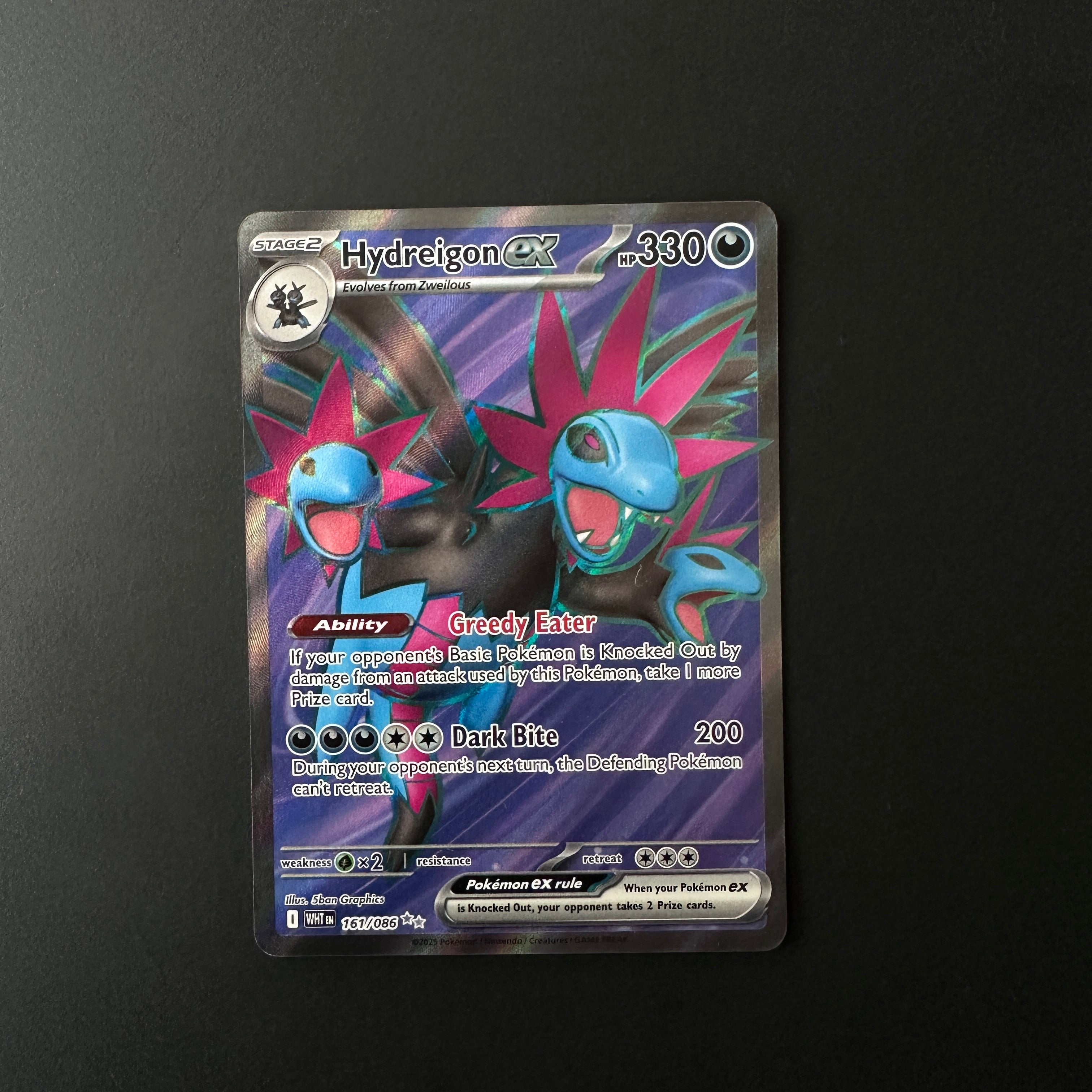 Hydreigon ex White Flare Ultra Rare 161/086