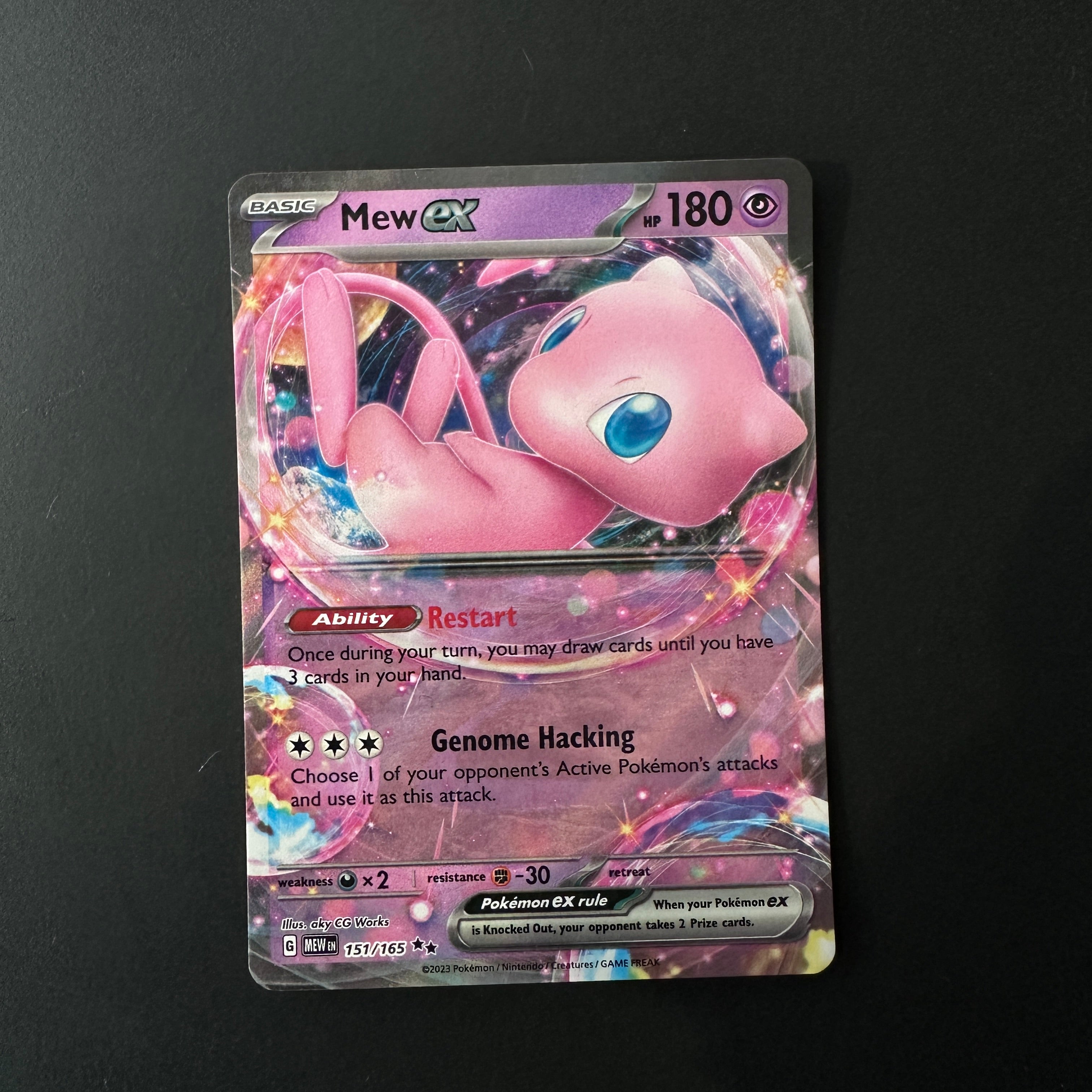 Mew ex SV: 151 Double Rare 151/165