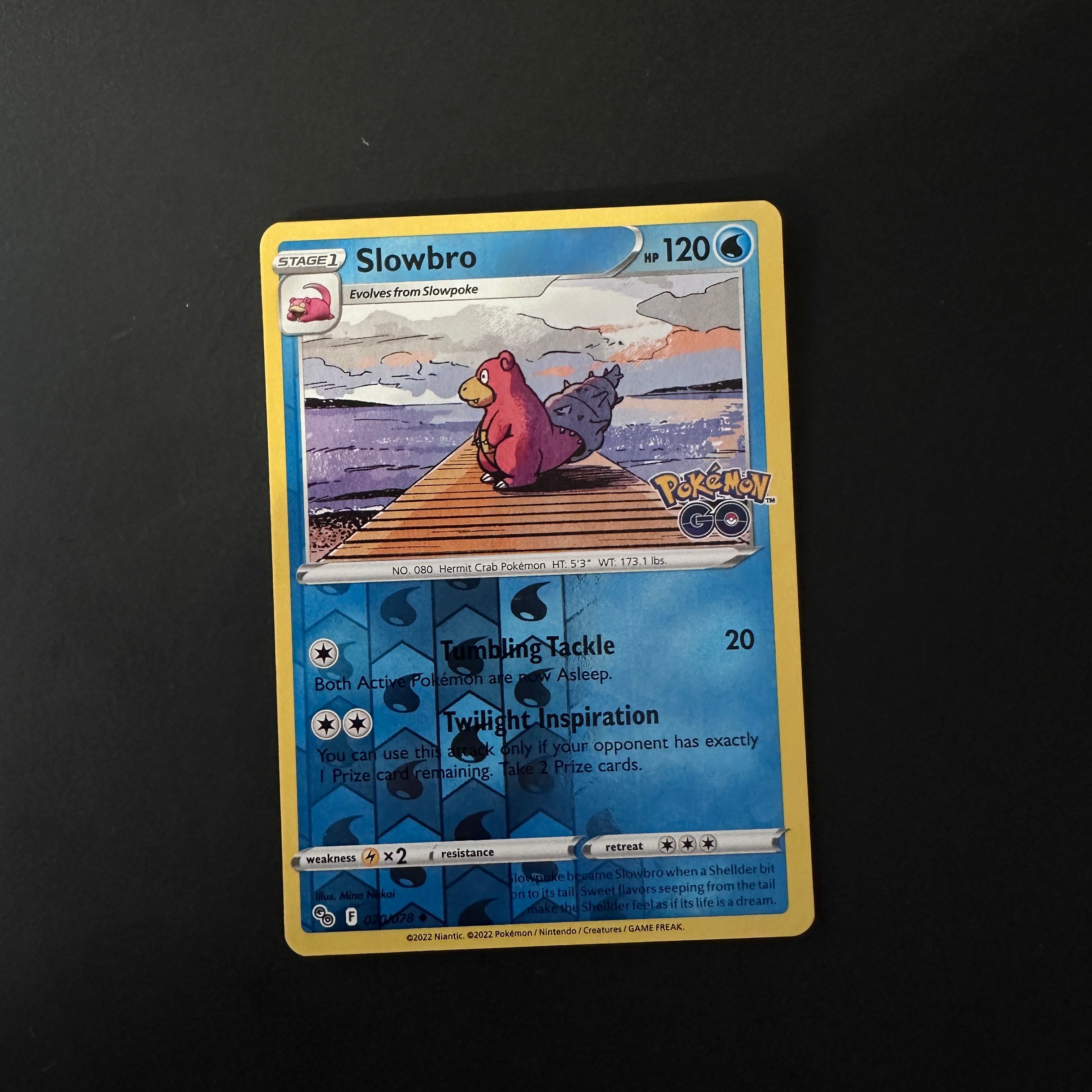 Slowbro Pokemon Go Uncommon 020/078