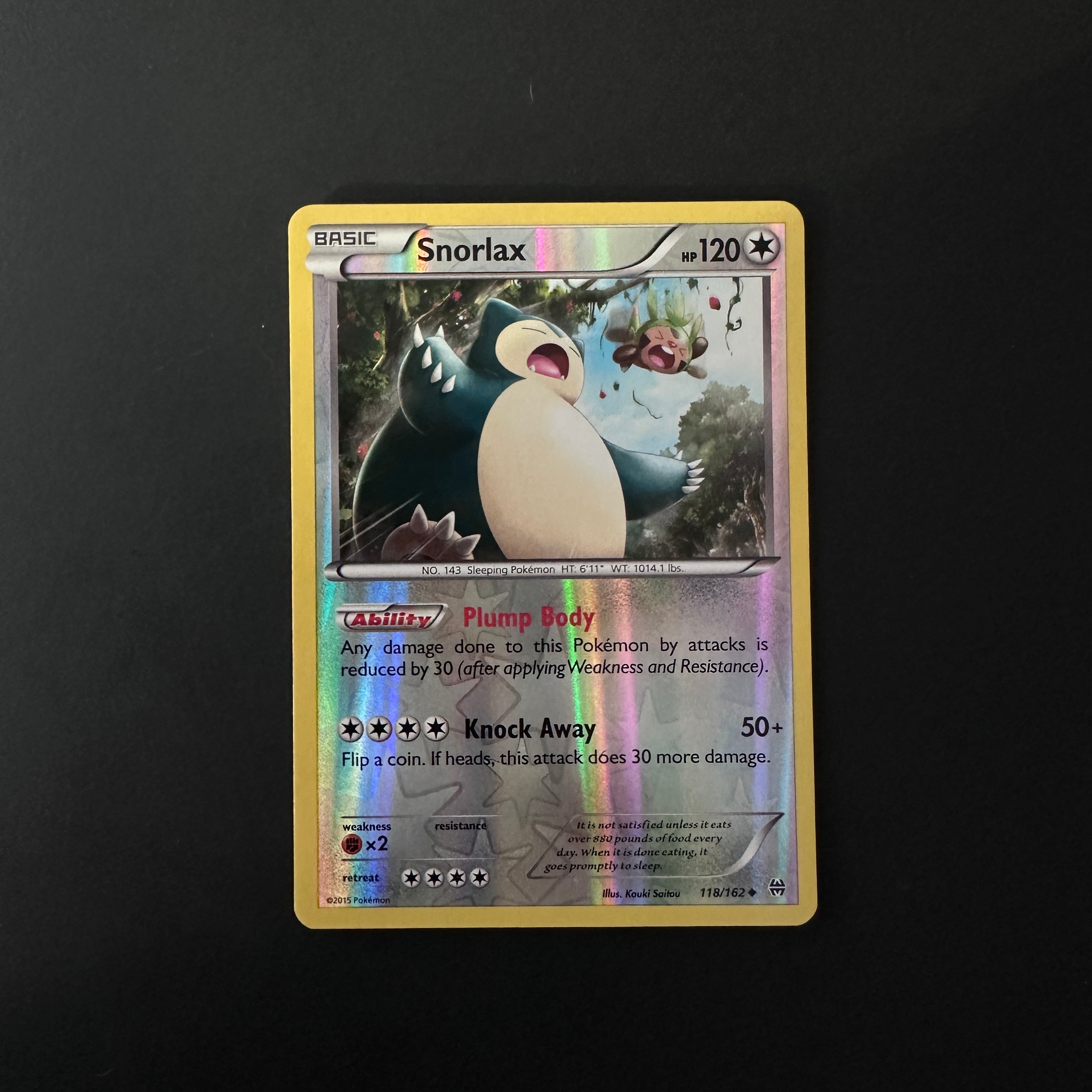 Snorlax BREAKthrough  118 Holo