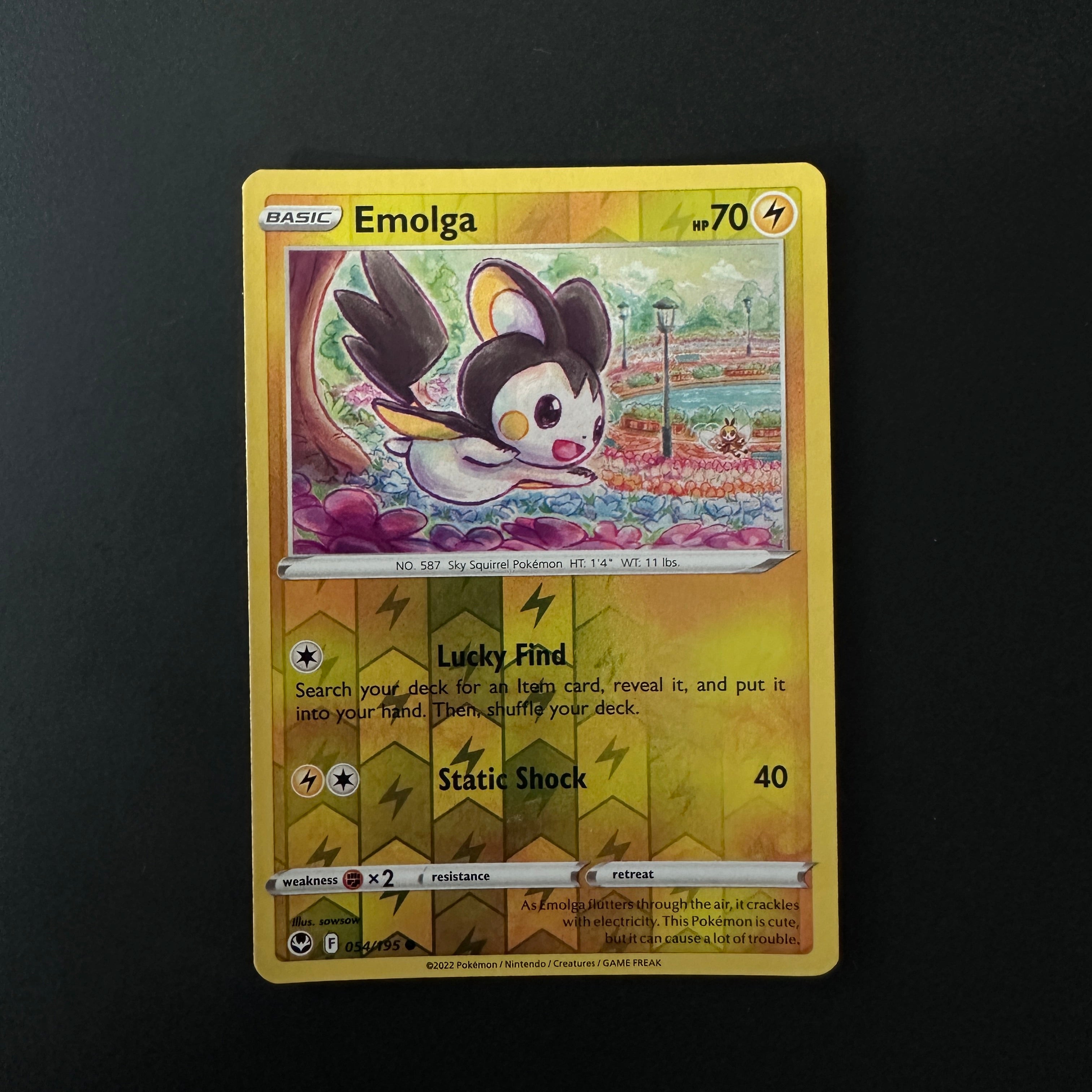 Emolga Silver Tempest Common 054/195