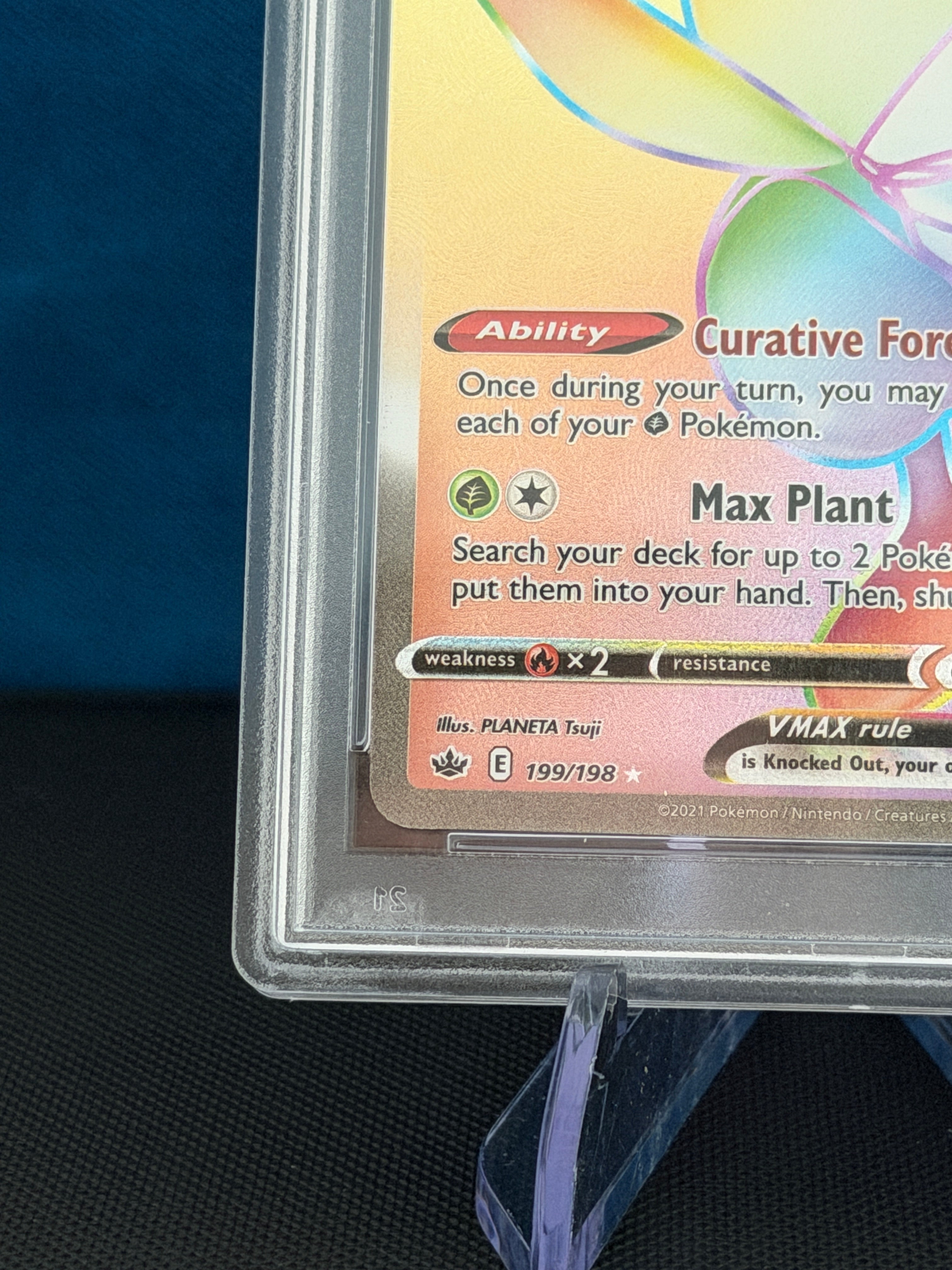PSA 10 - Celebi VMAX #199 Secret Rare - Chilling Reign