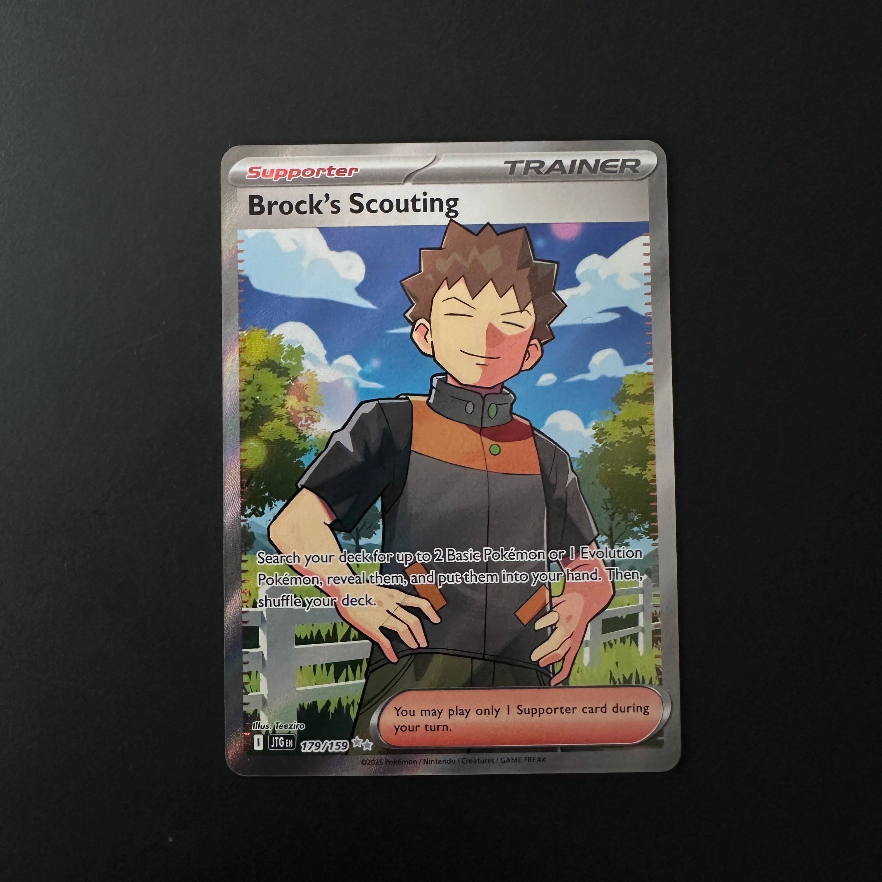 Brock's Scouting Journey Together Ultra Rare 179/159