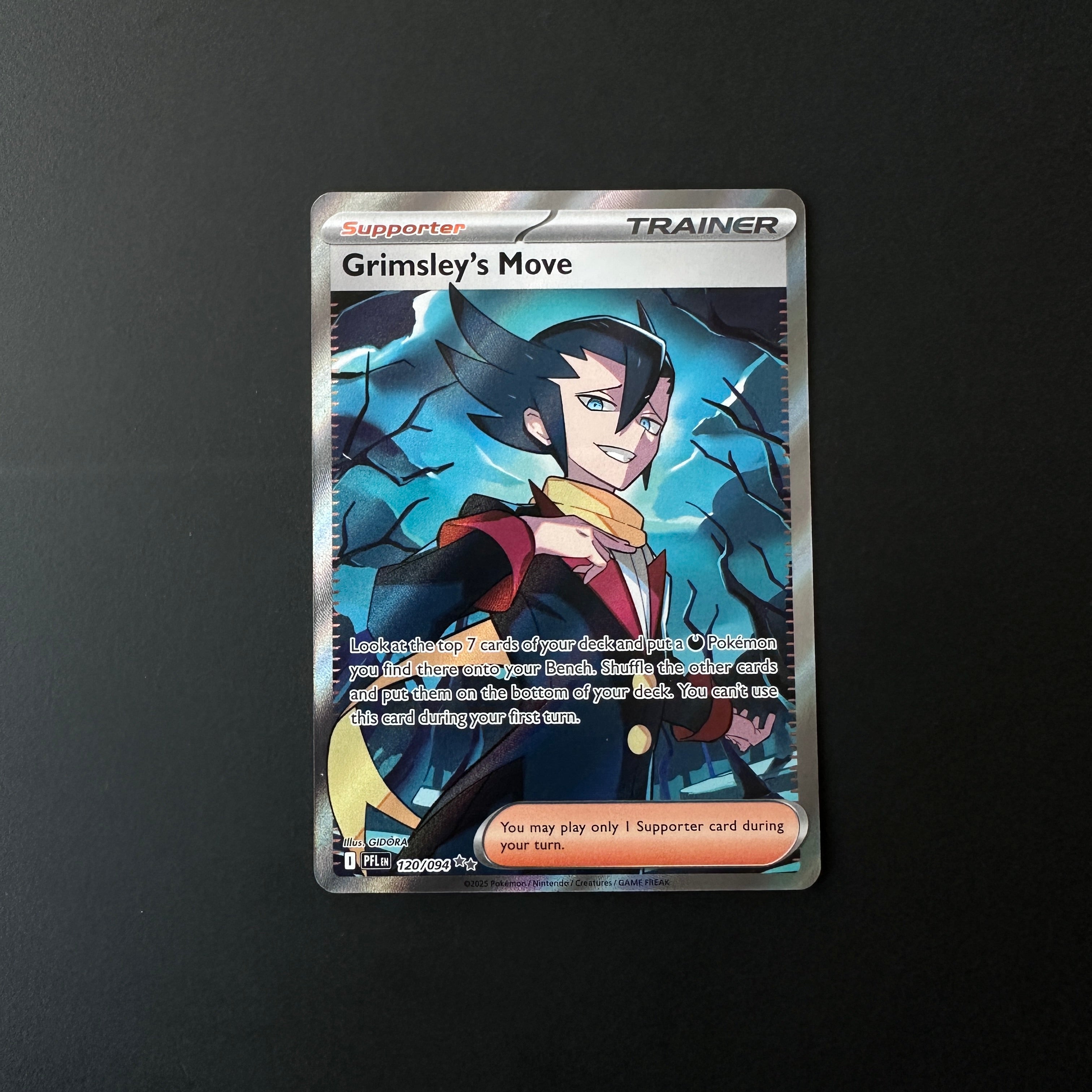 Grimsley's Move Phantasmal Flames Ultra Rare 120/094