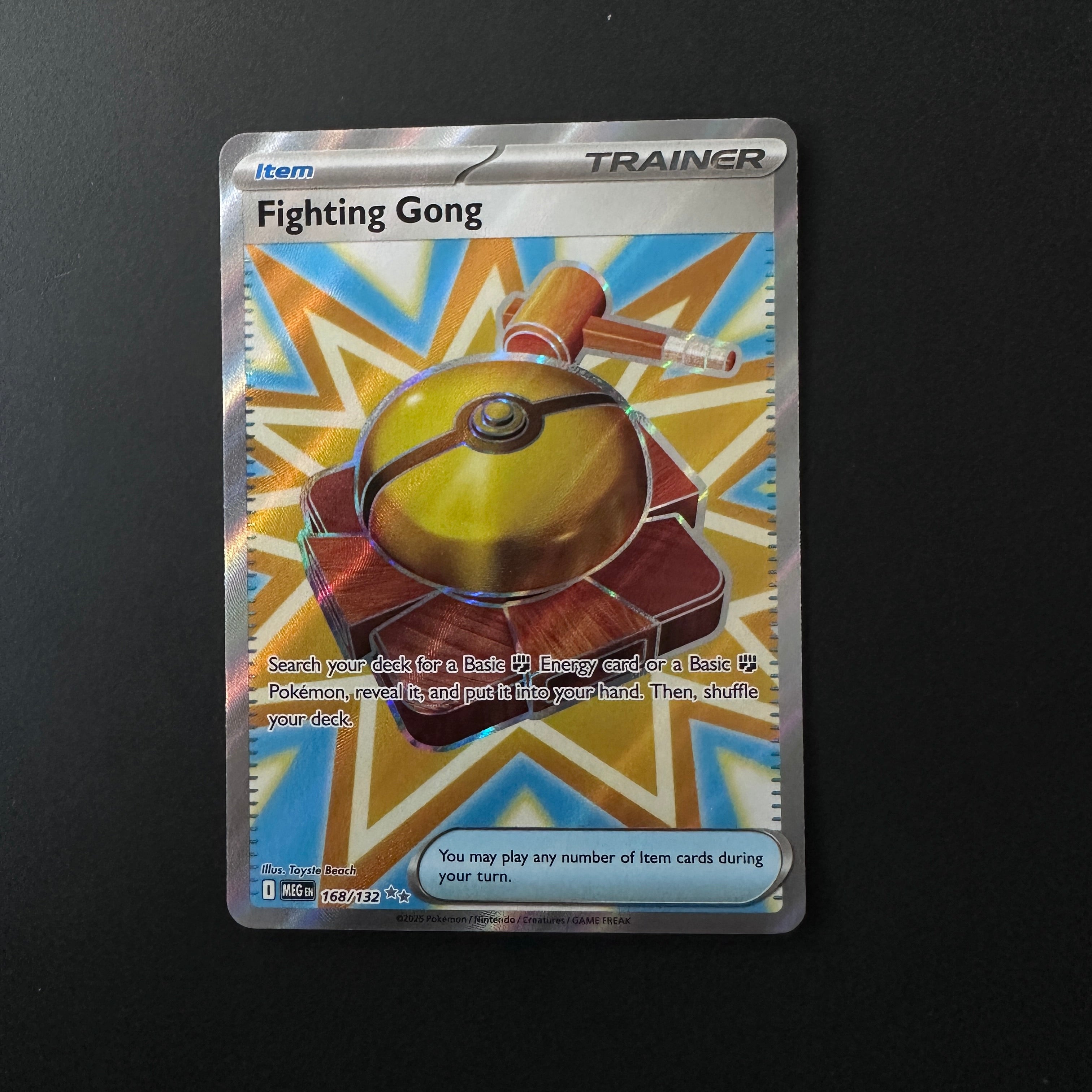 Fighting Gong Mega Evolution Ultra Rare 168/132