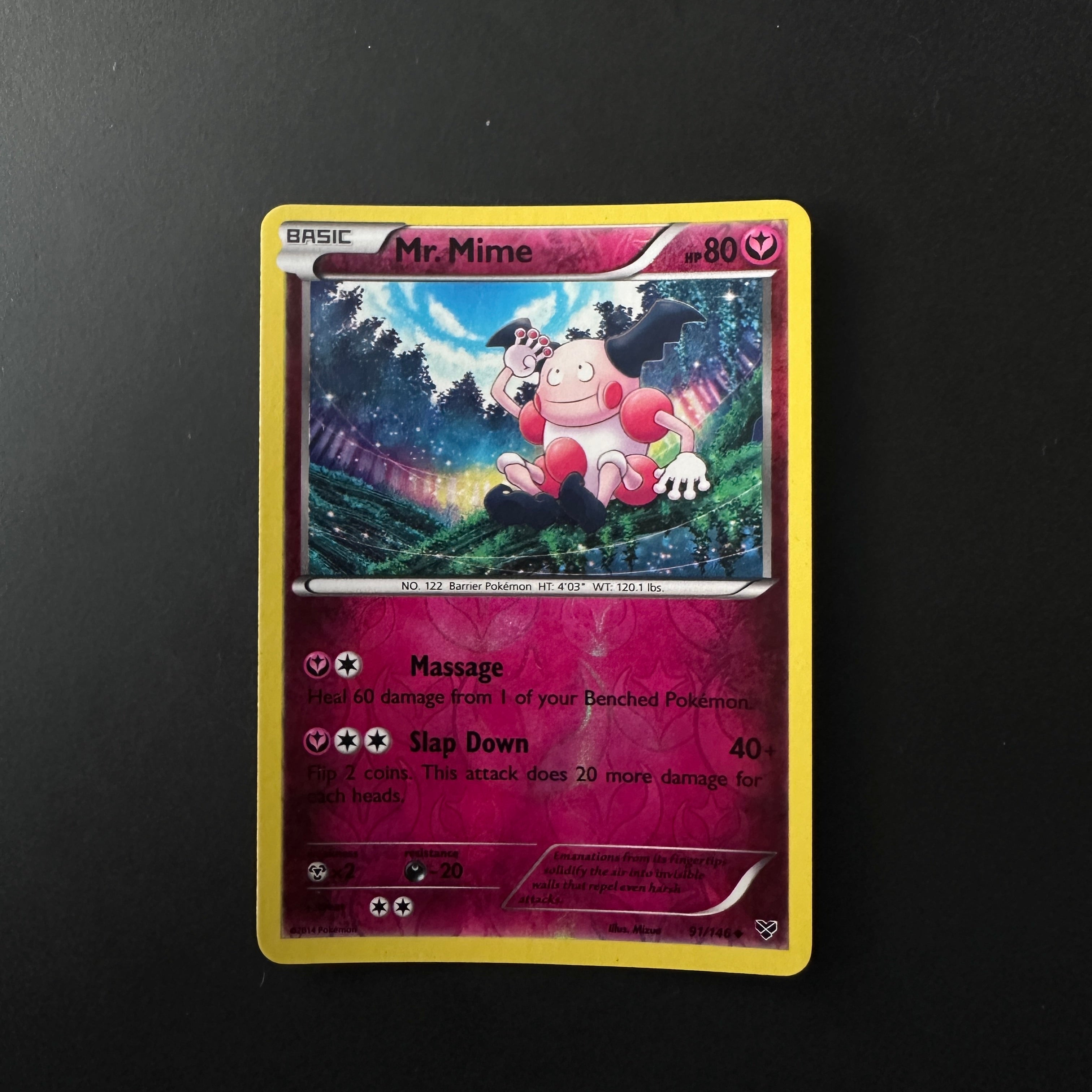 Mr. Mime XY Base Set Uncommon 91