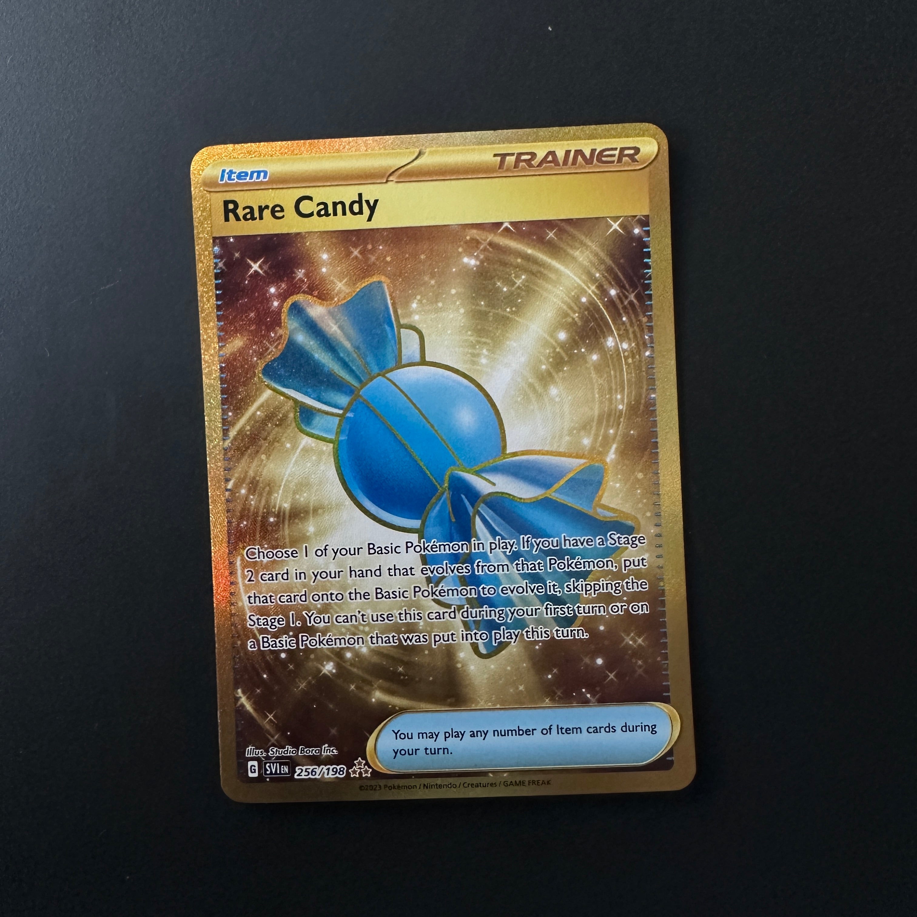 Rare Candy Scarlet & Violet Base Set Hyper Rare 256/198