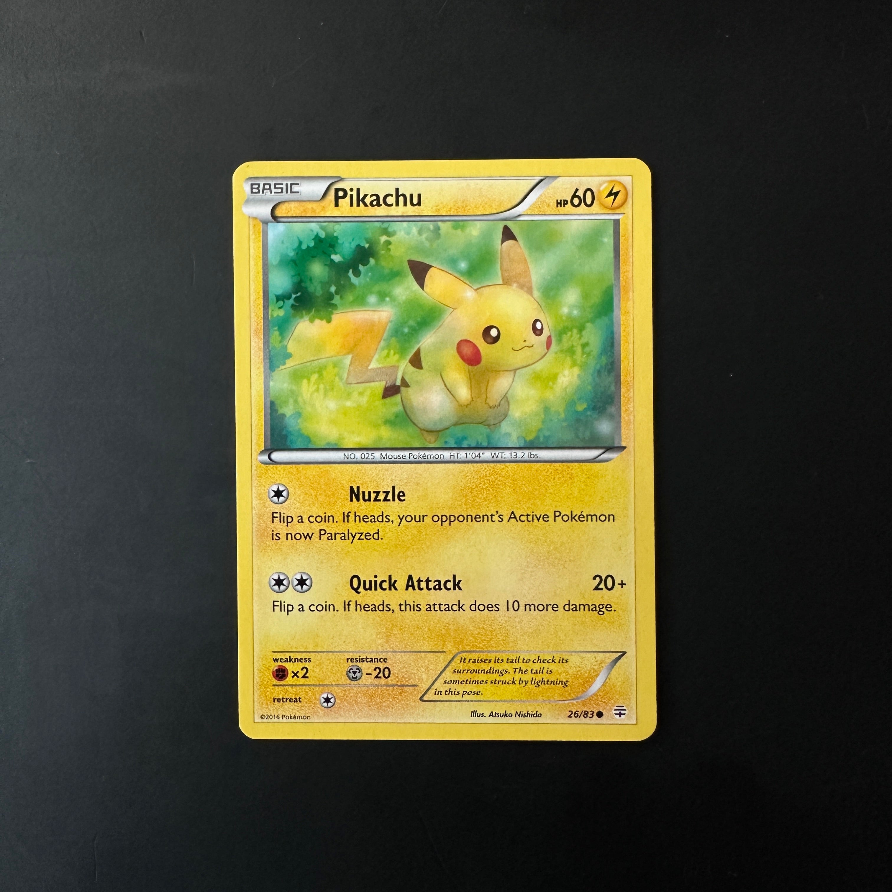 Pokemon PIKACHU 26/83 - Generations