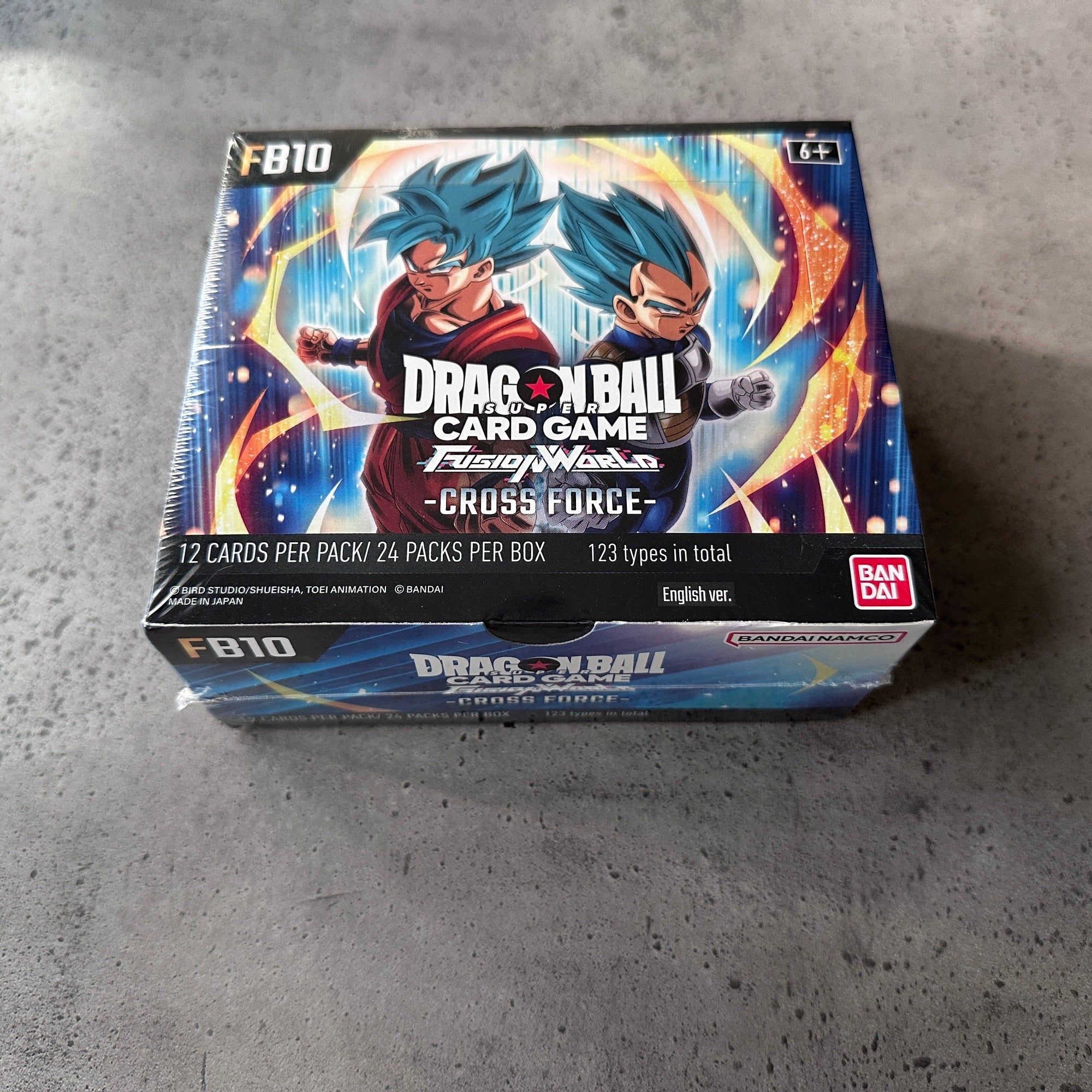 Dragon Ball Super Fusion World FB10 Cross Force Booster Box ENG SEALED