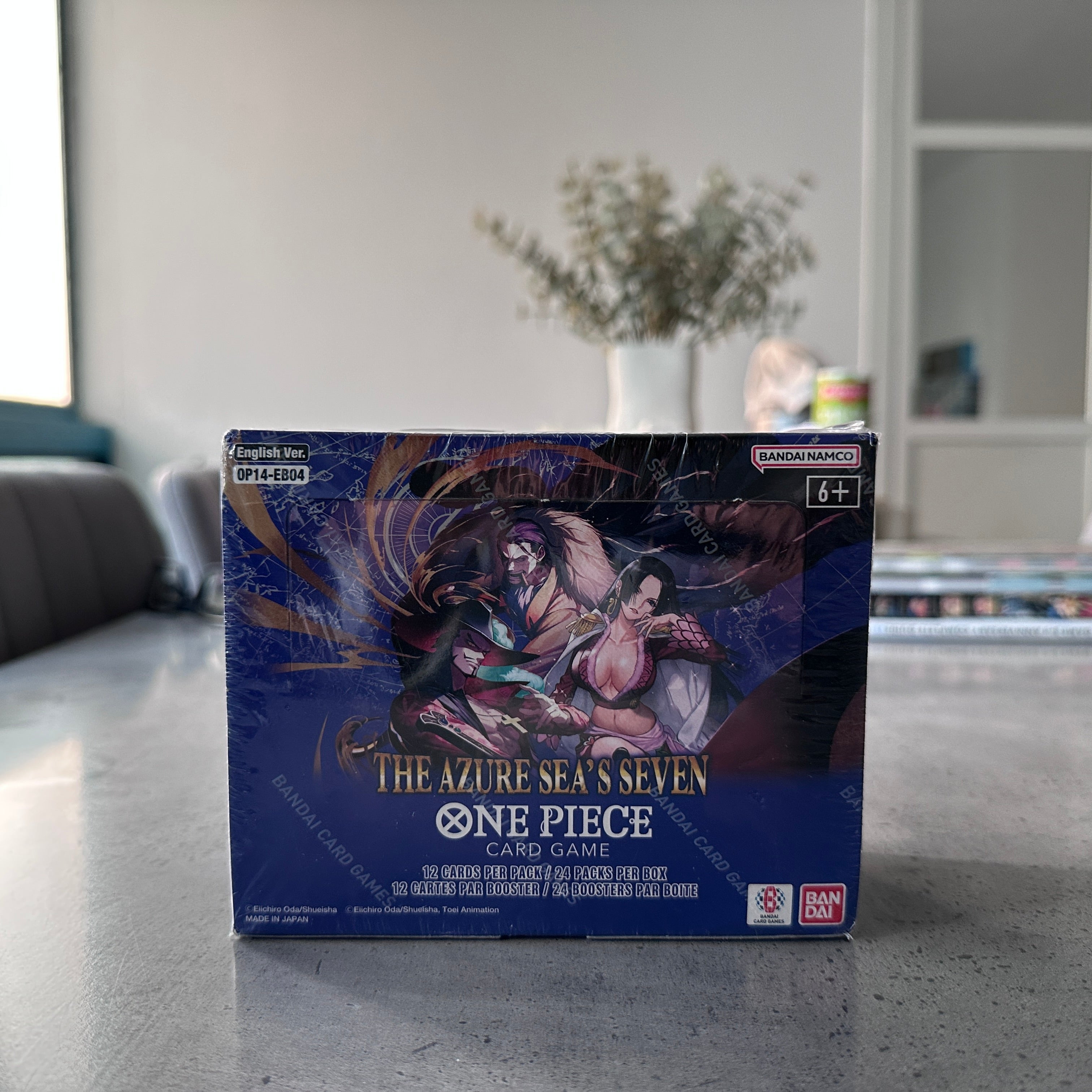 One Piece Card Game – The Azure Sea’s Seven [OP14] – Sealed Booster Box | English Version - OP 14 SEALED