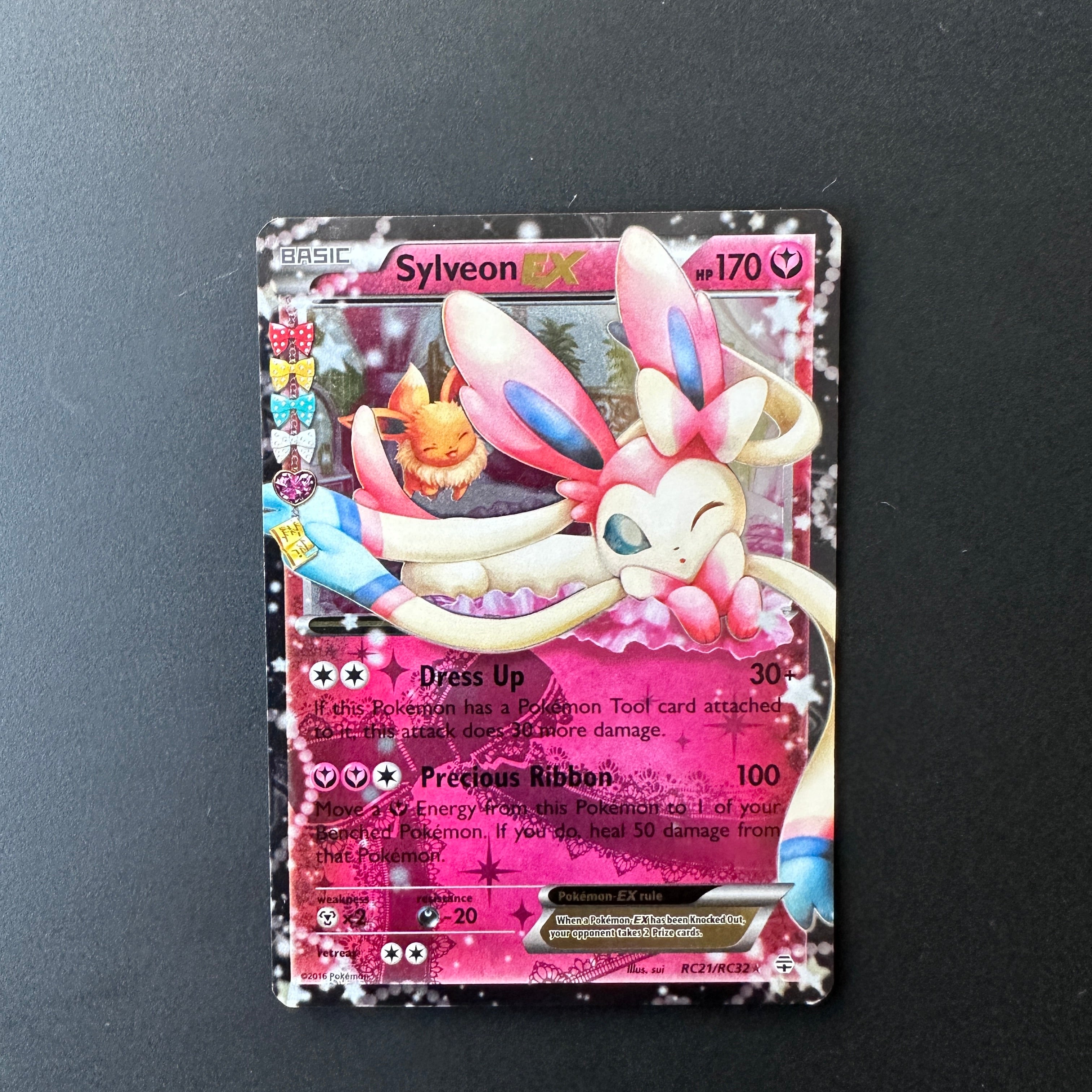 Sylveon EX Generations: Radiant Collection Ultra Rare RC21