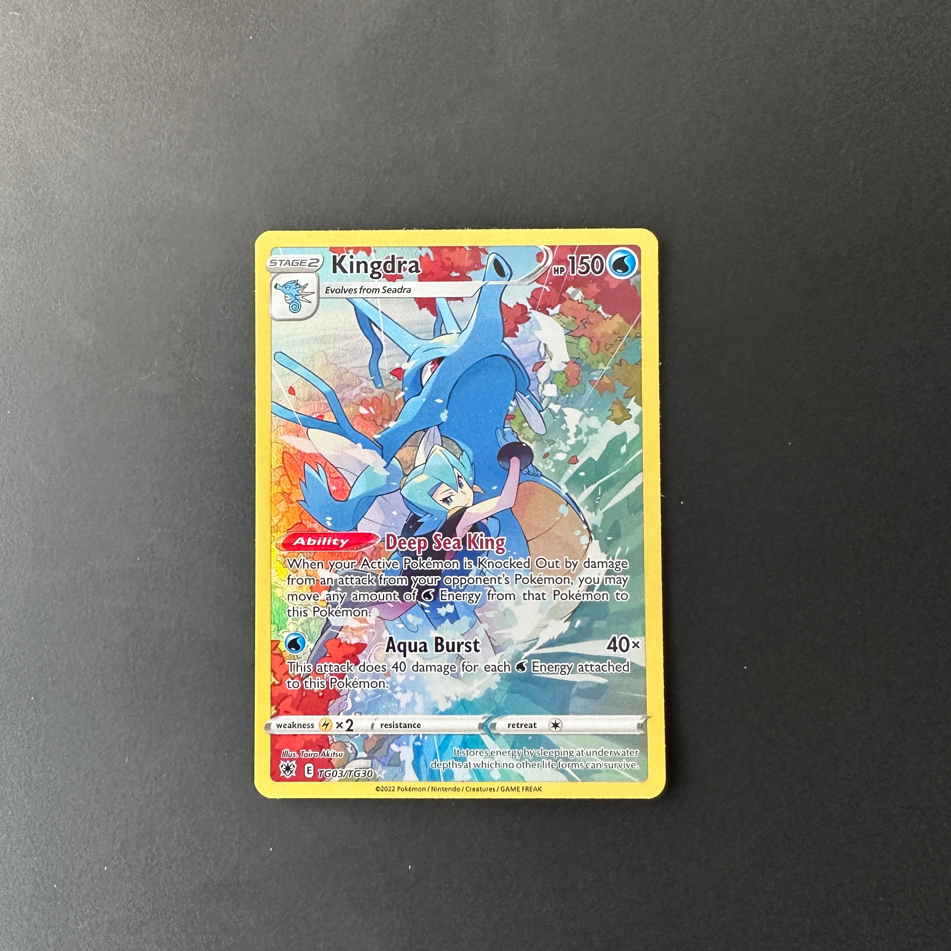 Kingdra Astral Radiance Trainer Gallery Ultra Rare TG03/TG30