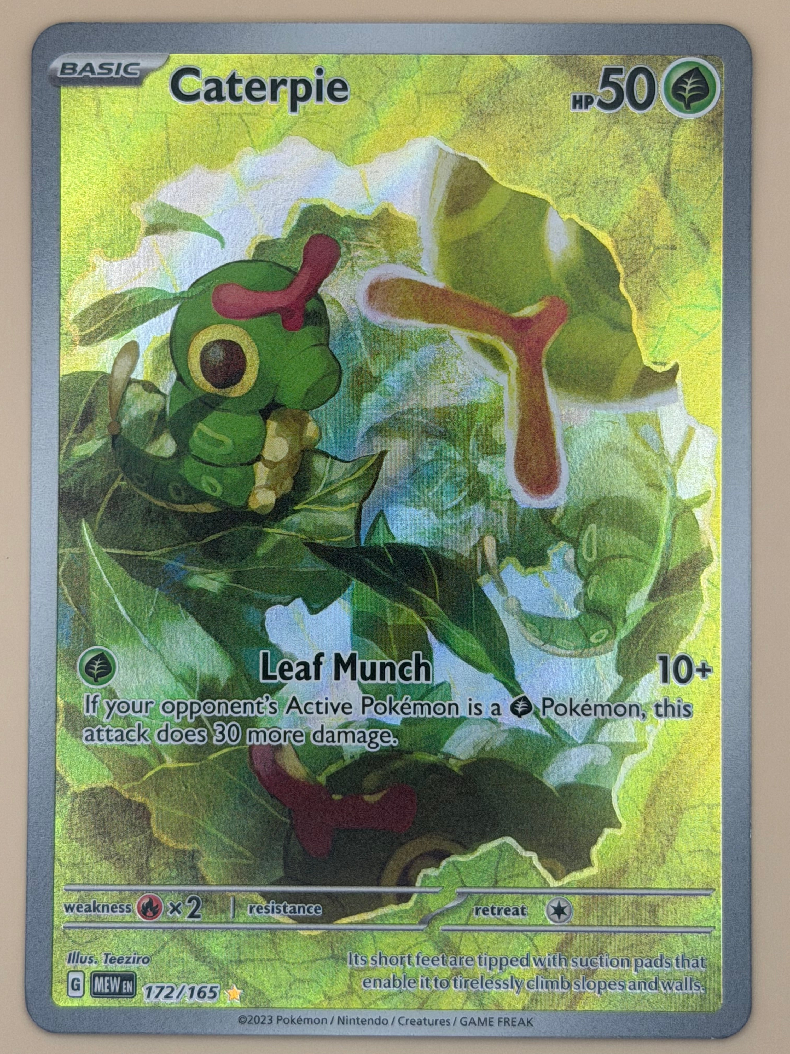 172/165 Caterpie - SV: 151