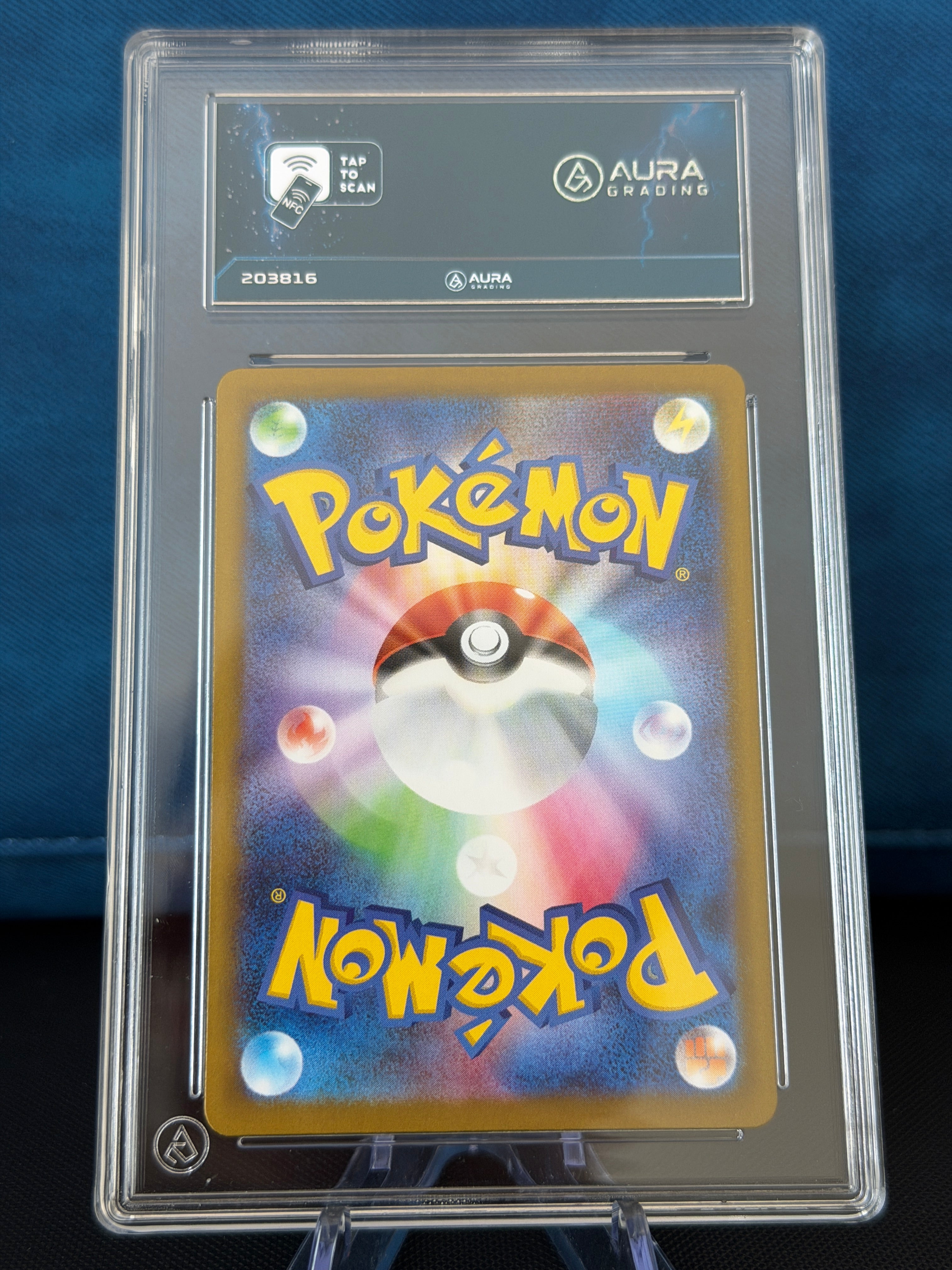 Aura Grading 10 - Jolteon EX #052 - Japanese Terastal Festival