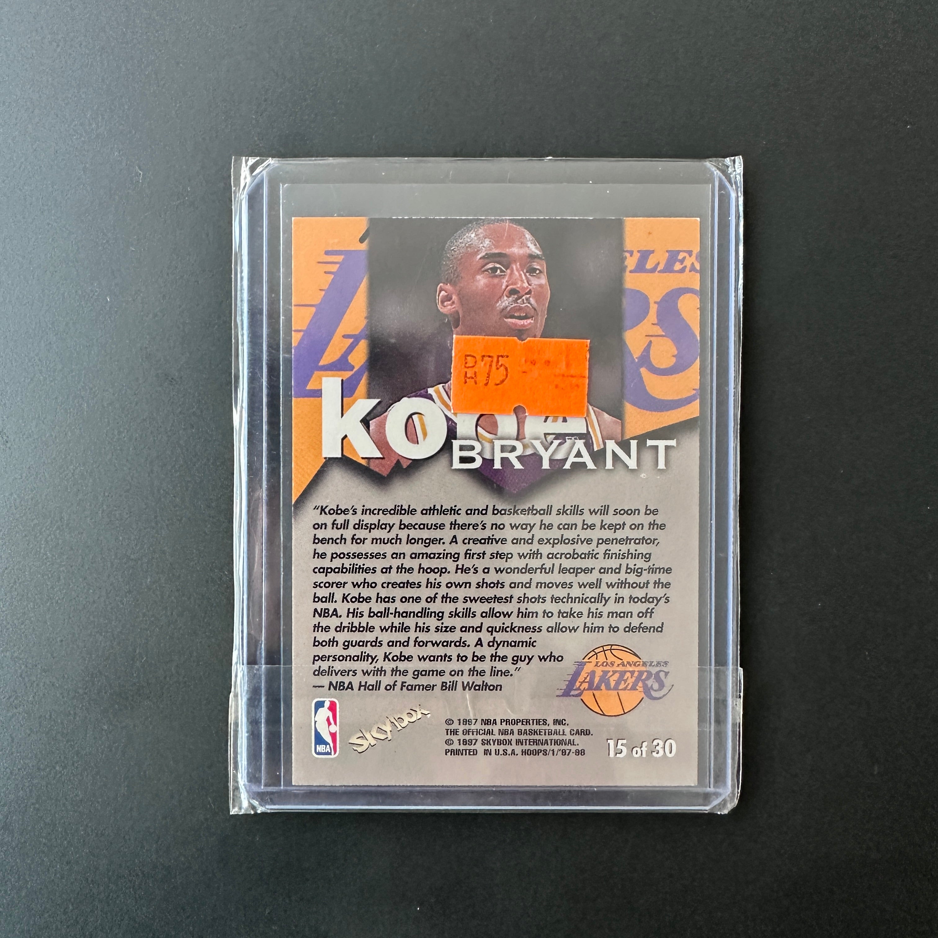 Kobe Bryant Nba Hoops Skybox