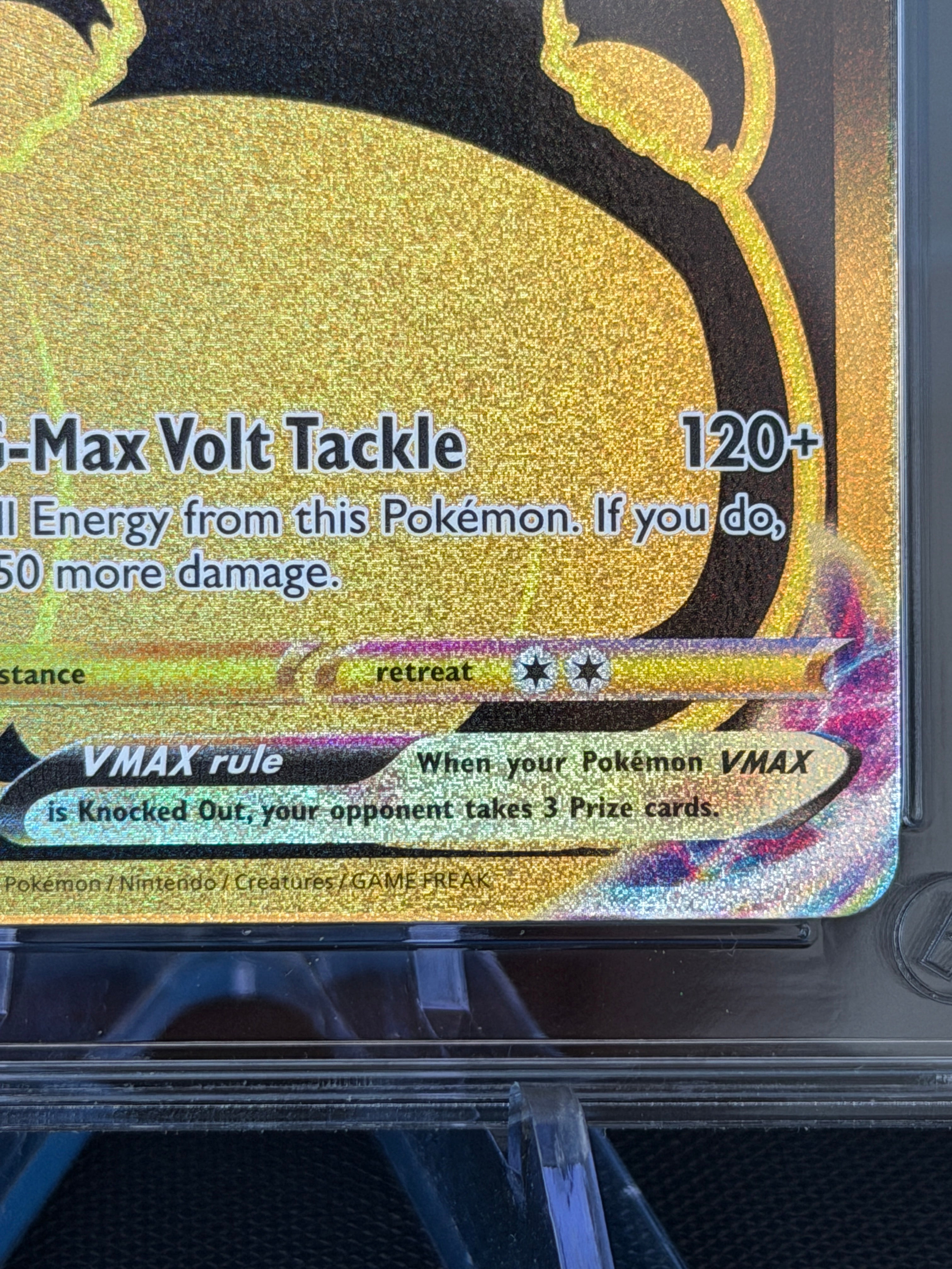 Aura Grading 6 - Pikachu VMAX #TG29 - Lost Origin