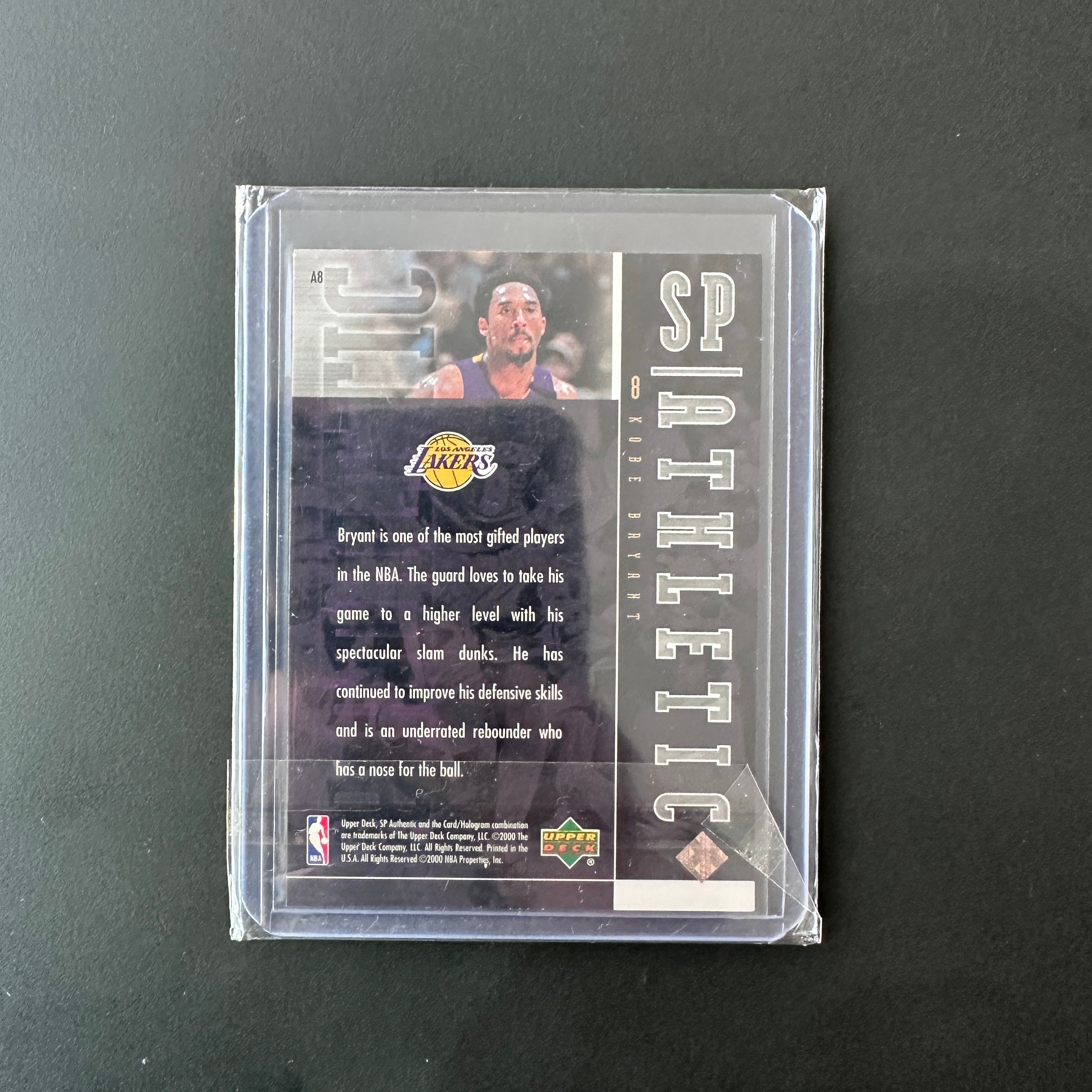 Kobe Bryant SP Athletic Upper Deck 2000