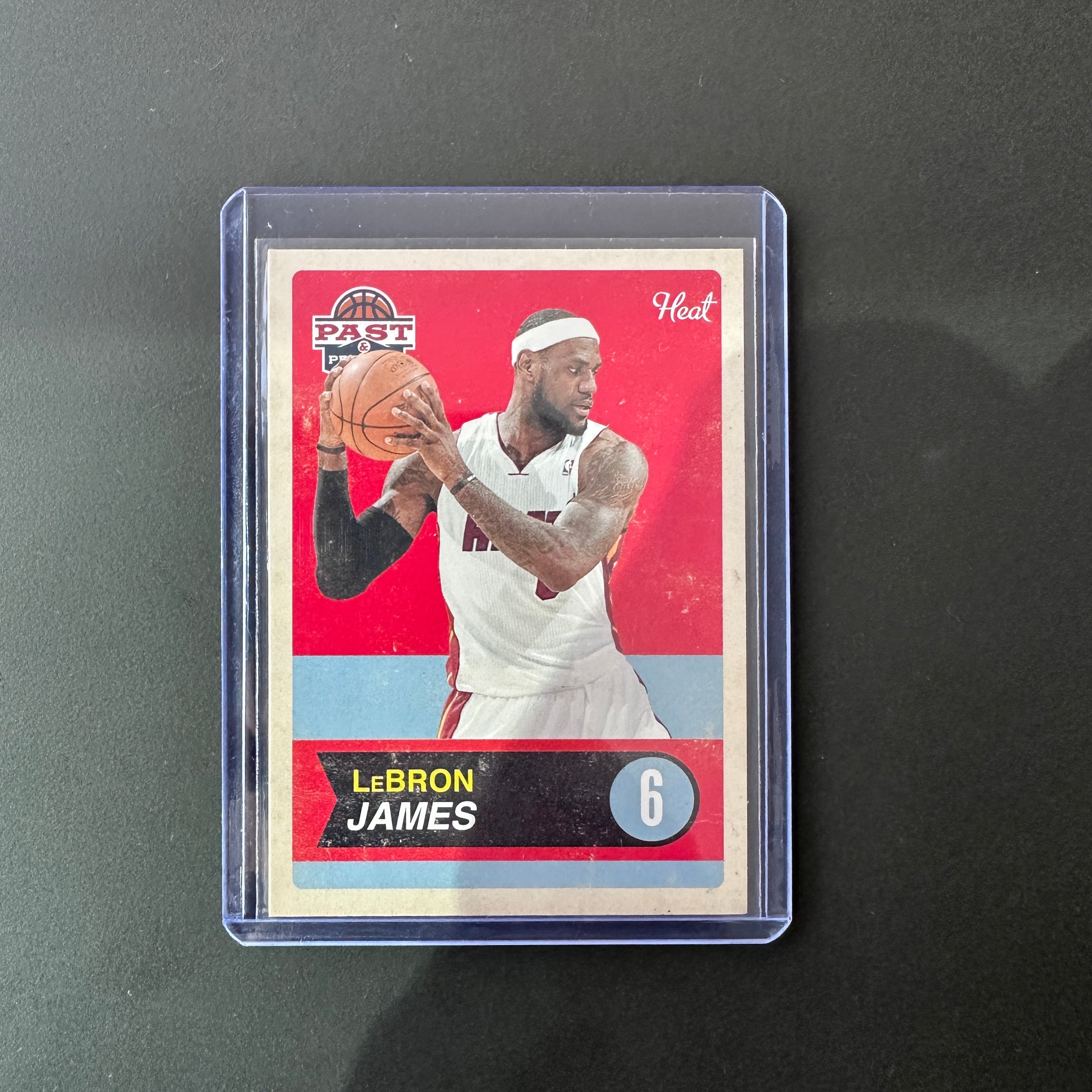 Lebron James  Past and Present Panini  2012