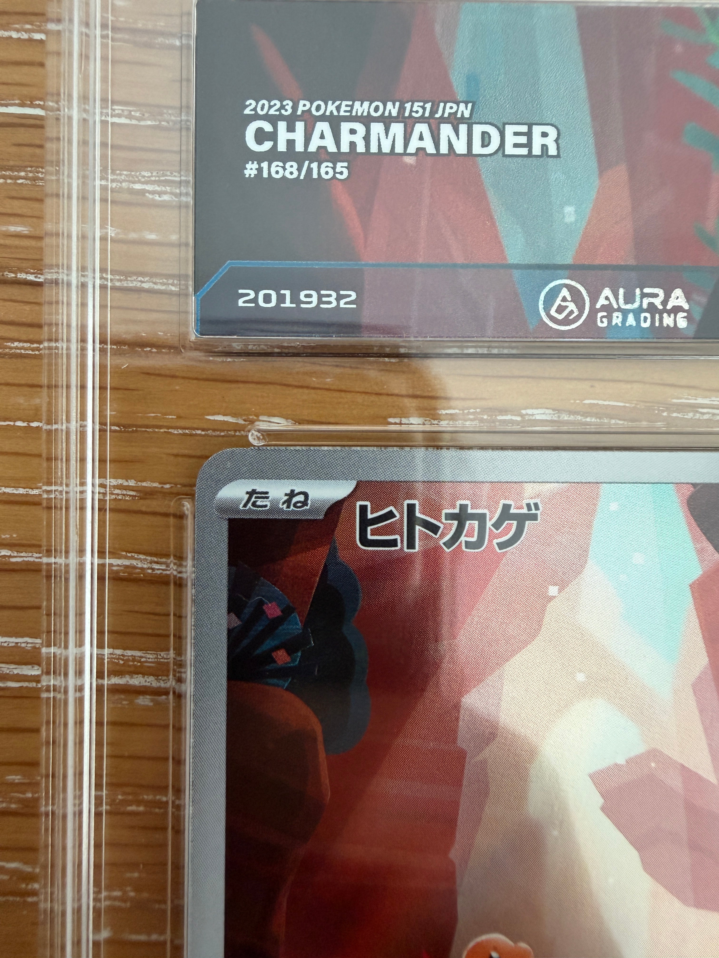 AURA 9 - Charmander #168 AR - Japanese 151