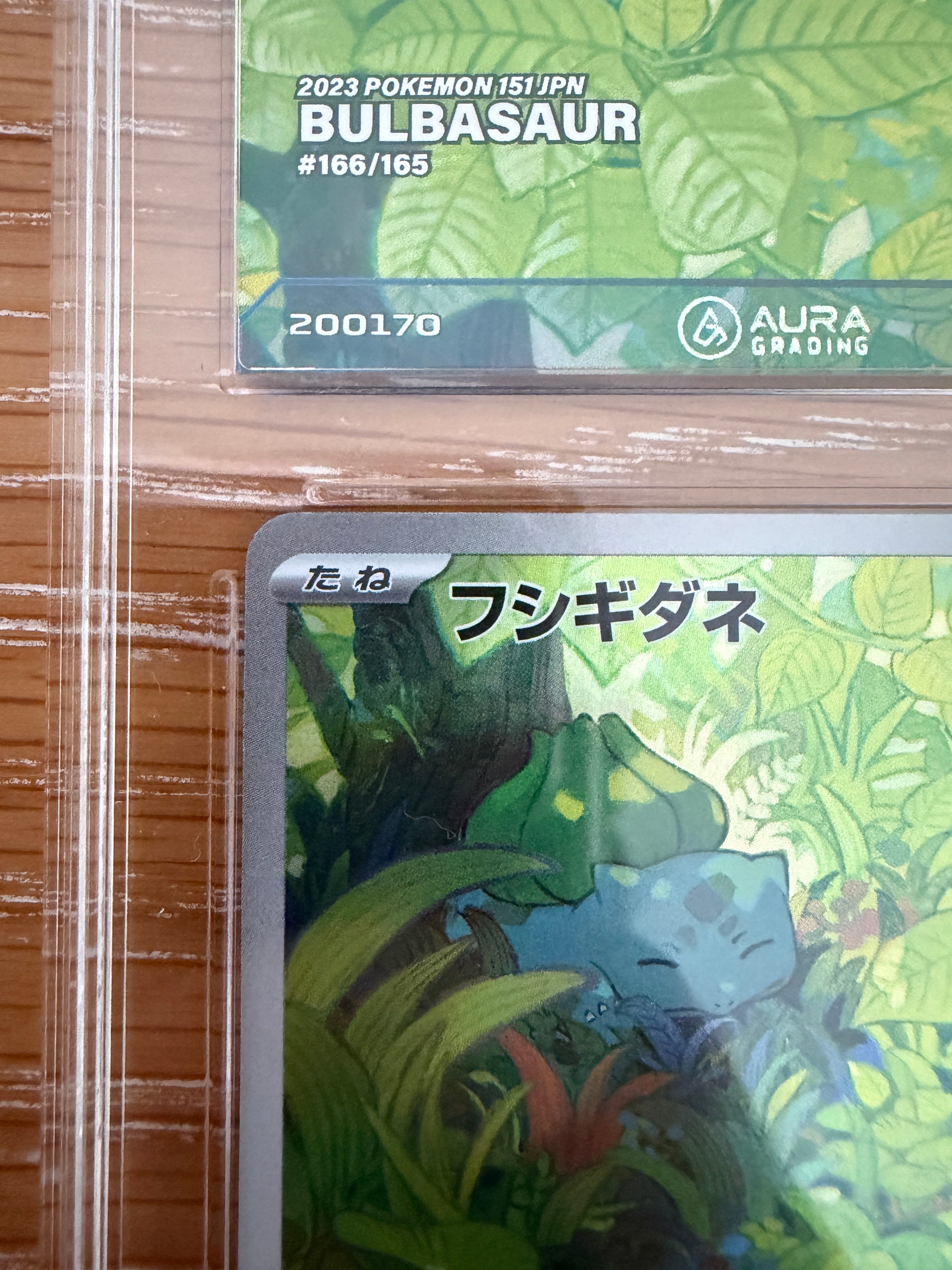 AURA 10 - Bulbasaur #166 AR - Japanese 151
