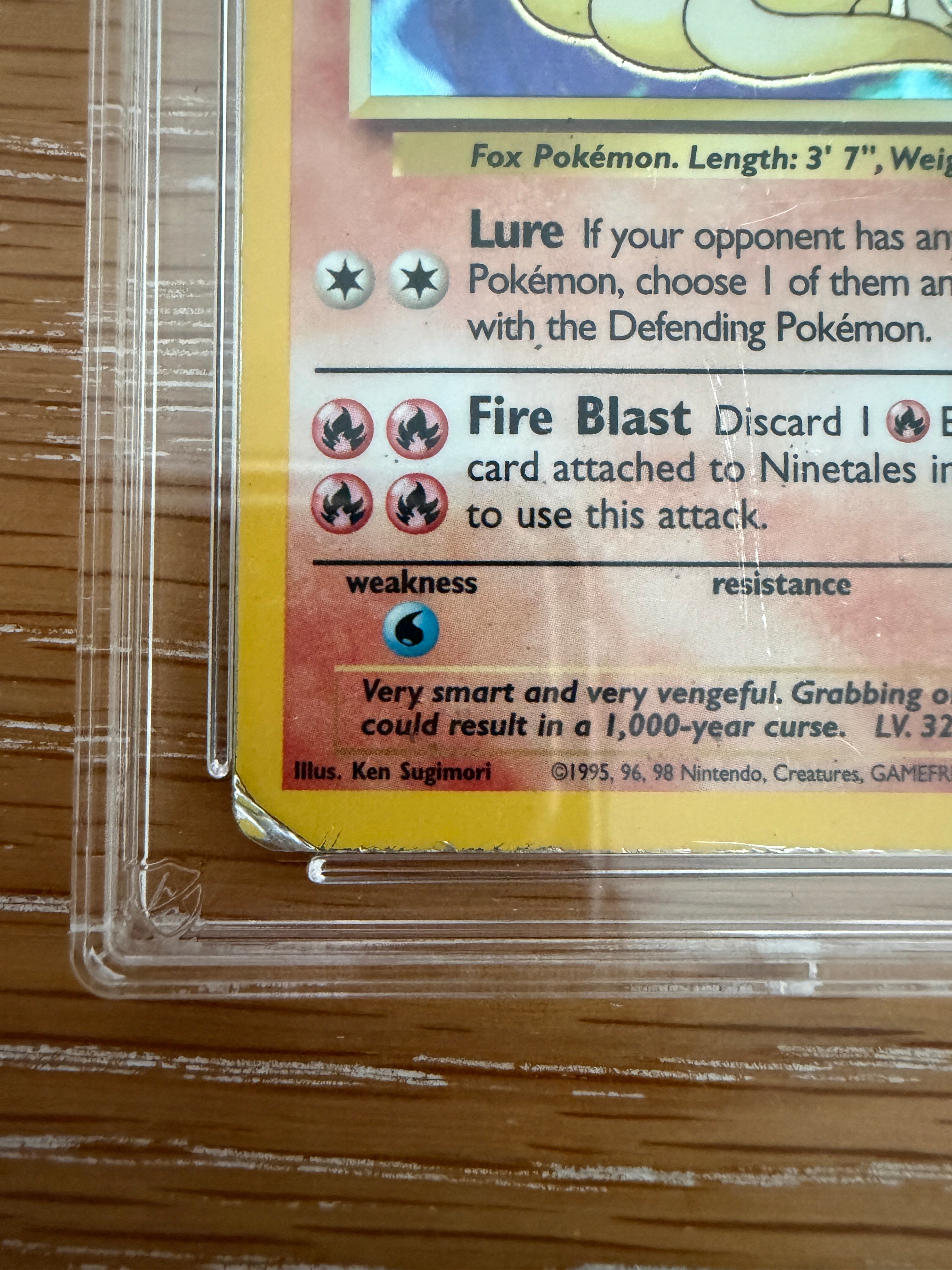 ACE 1 - 1999 Ninetales #12 Holo - Base Set