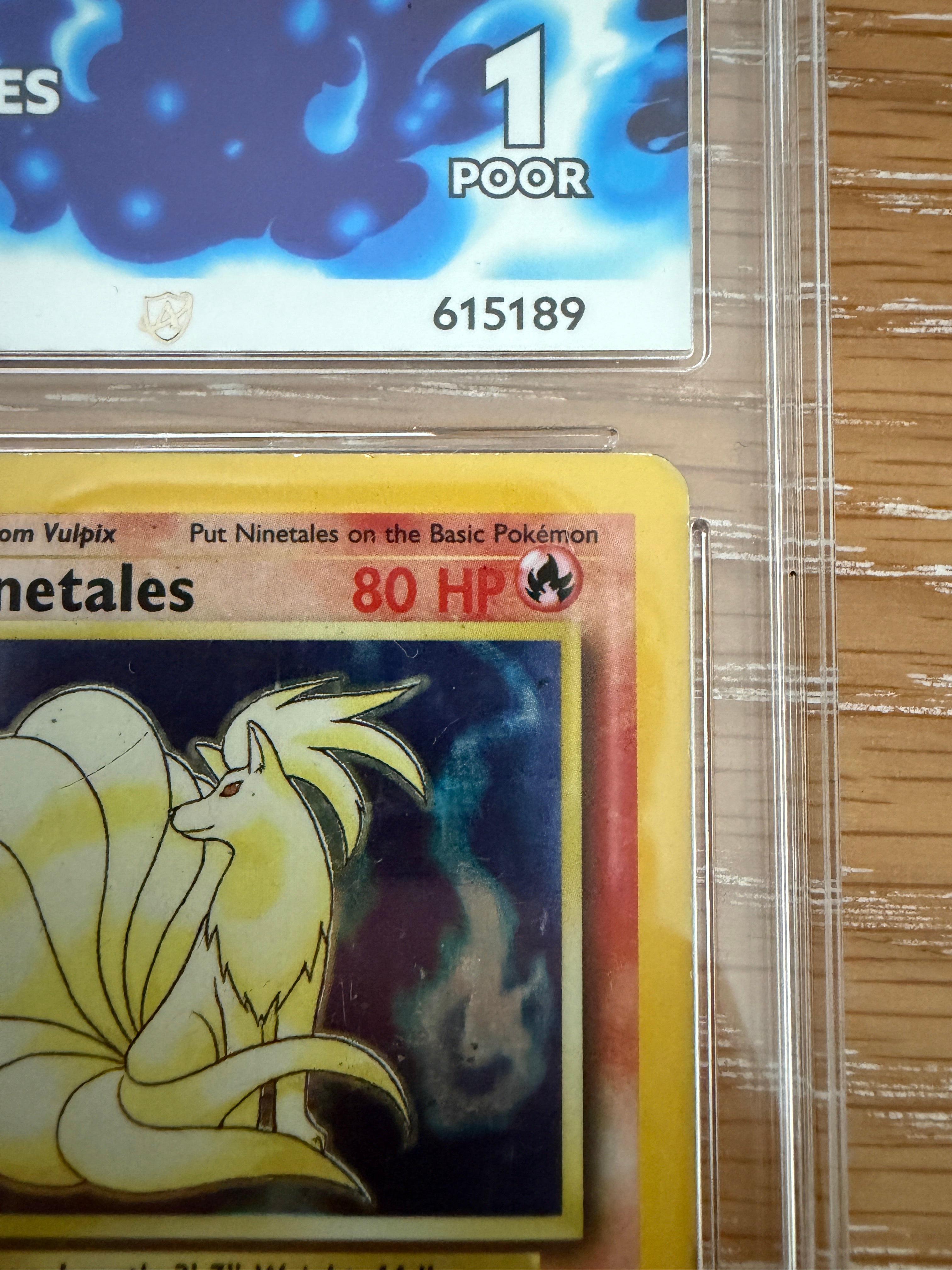 ACE 1 - 1999 Ninetales #12 Holo - Base Set