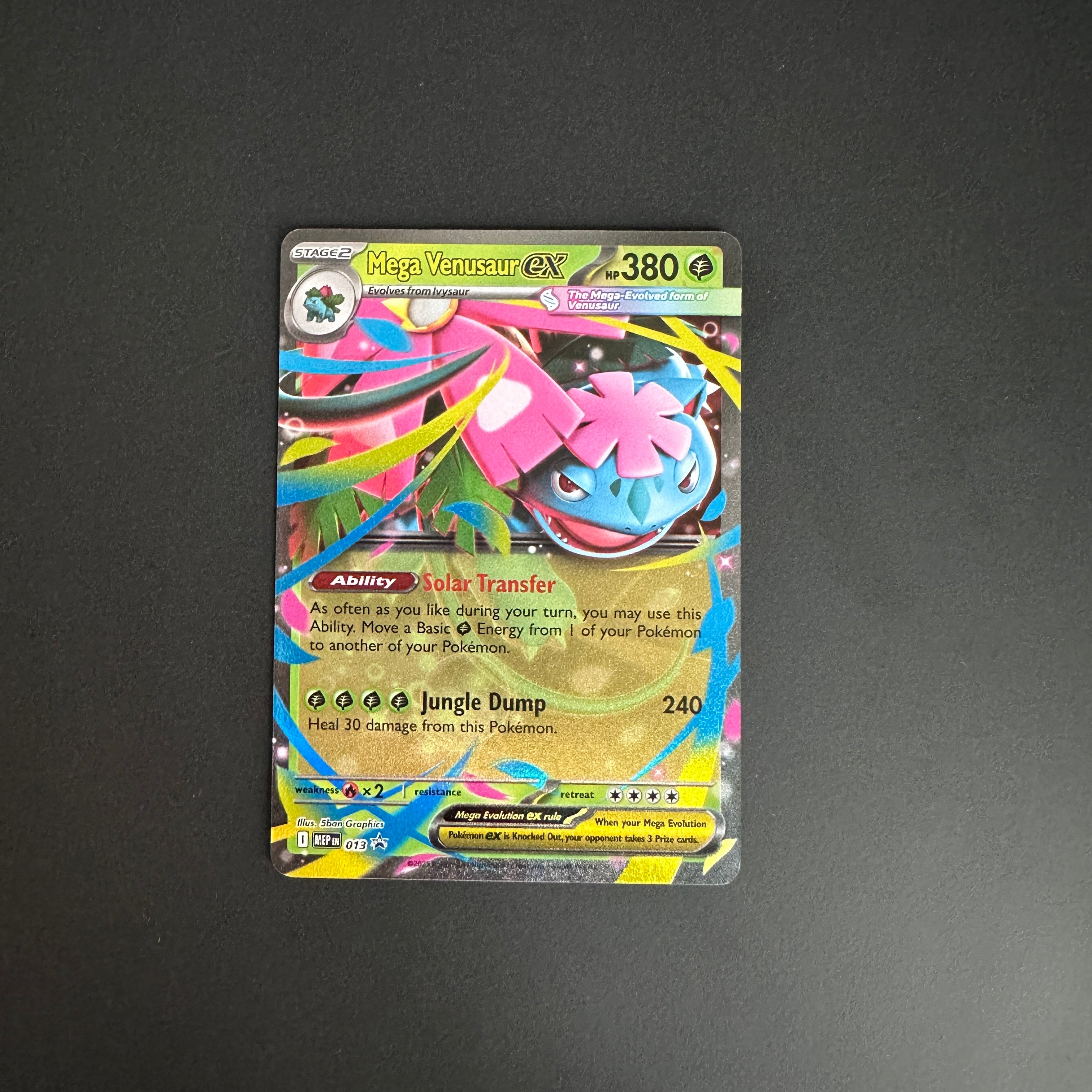 Mega Venusaur ex Mega Evolution Promos Promo 013
