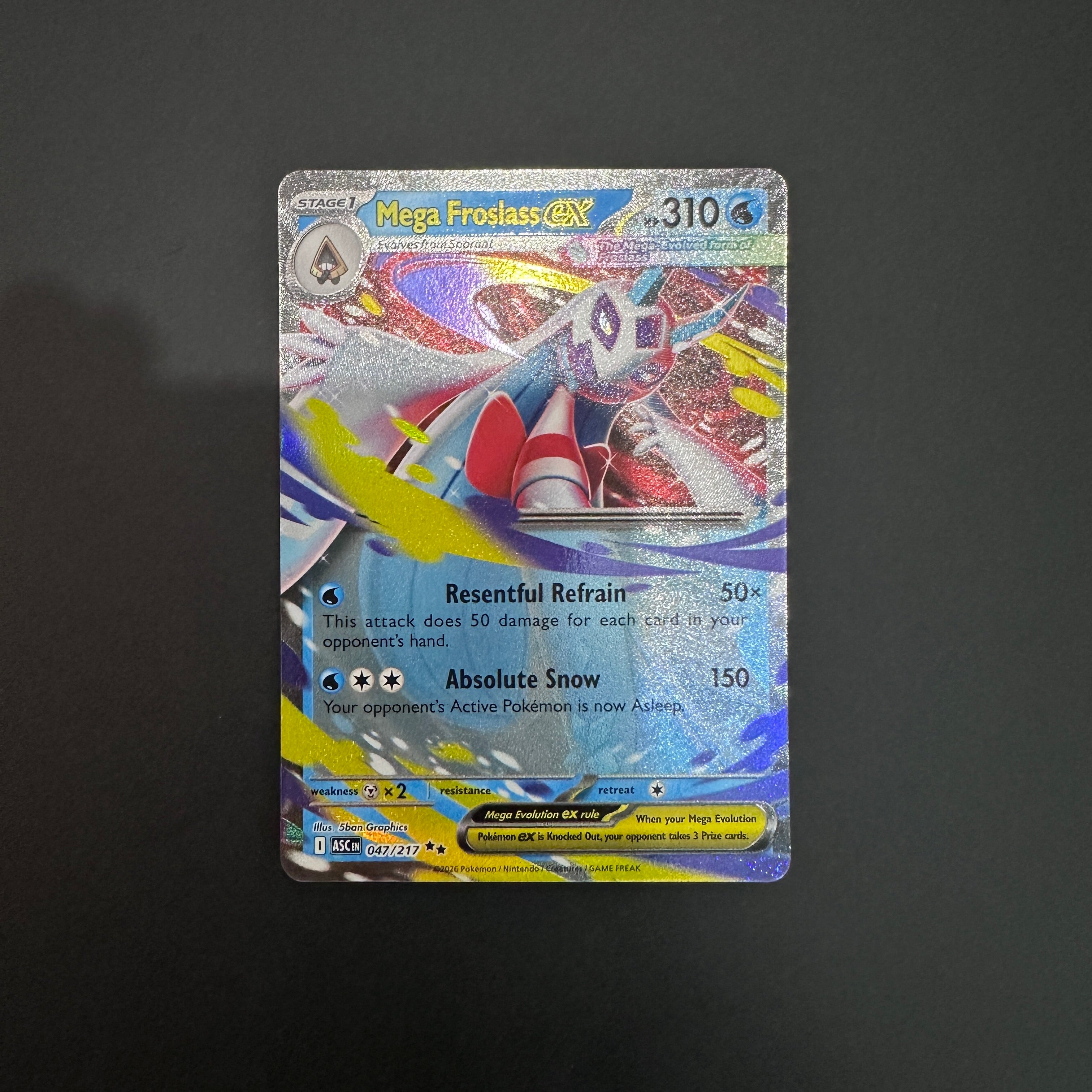 Mega Froslass ex Ascended Heroes Double Rare 047/217