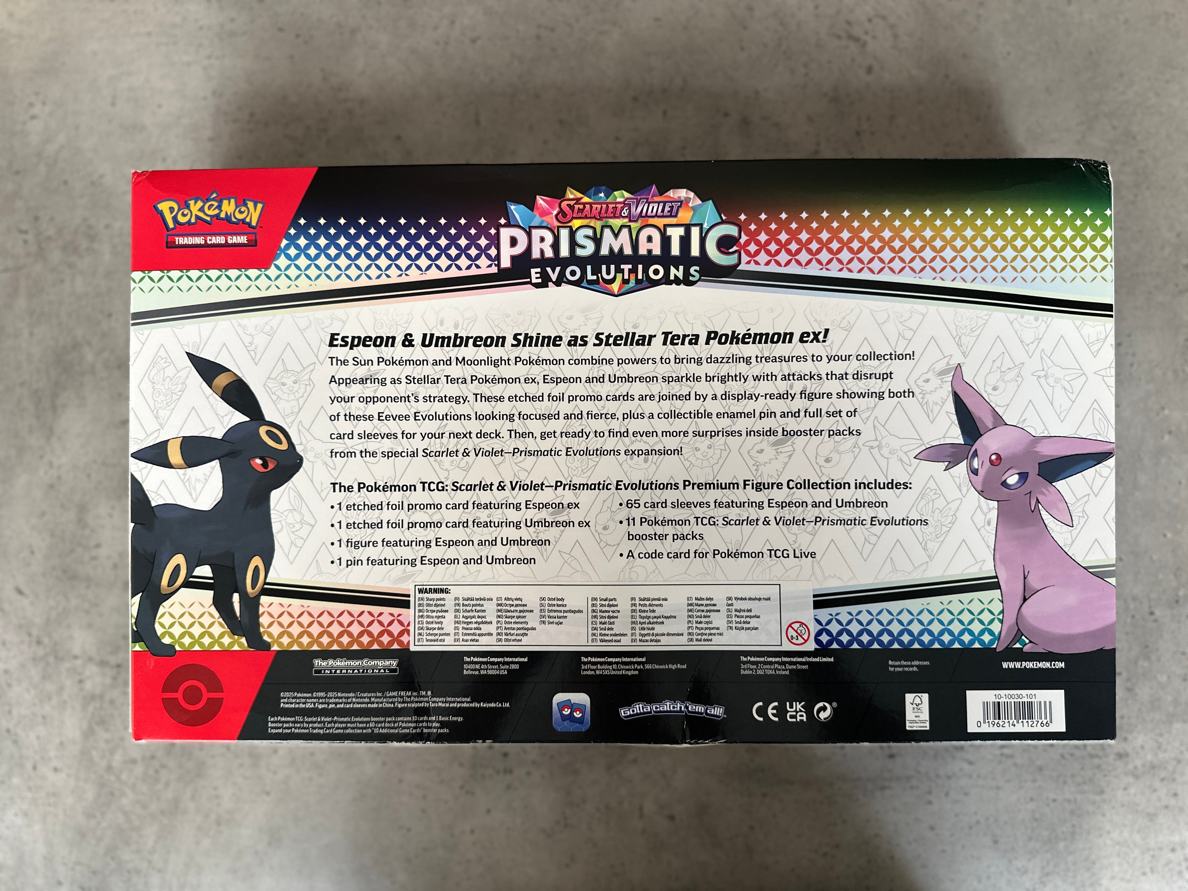 Prismatic Evolutions Premium Figure Collection Prismatic Evolutions