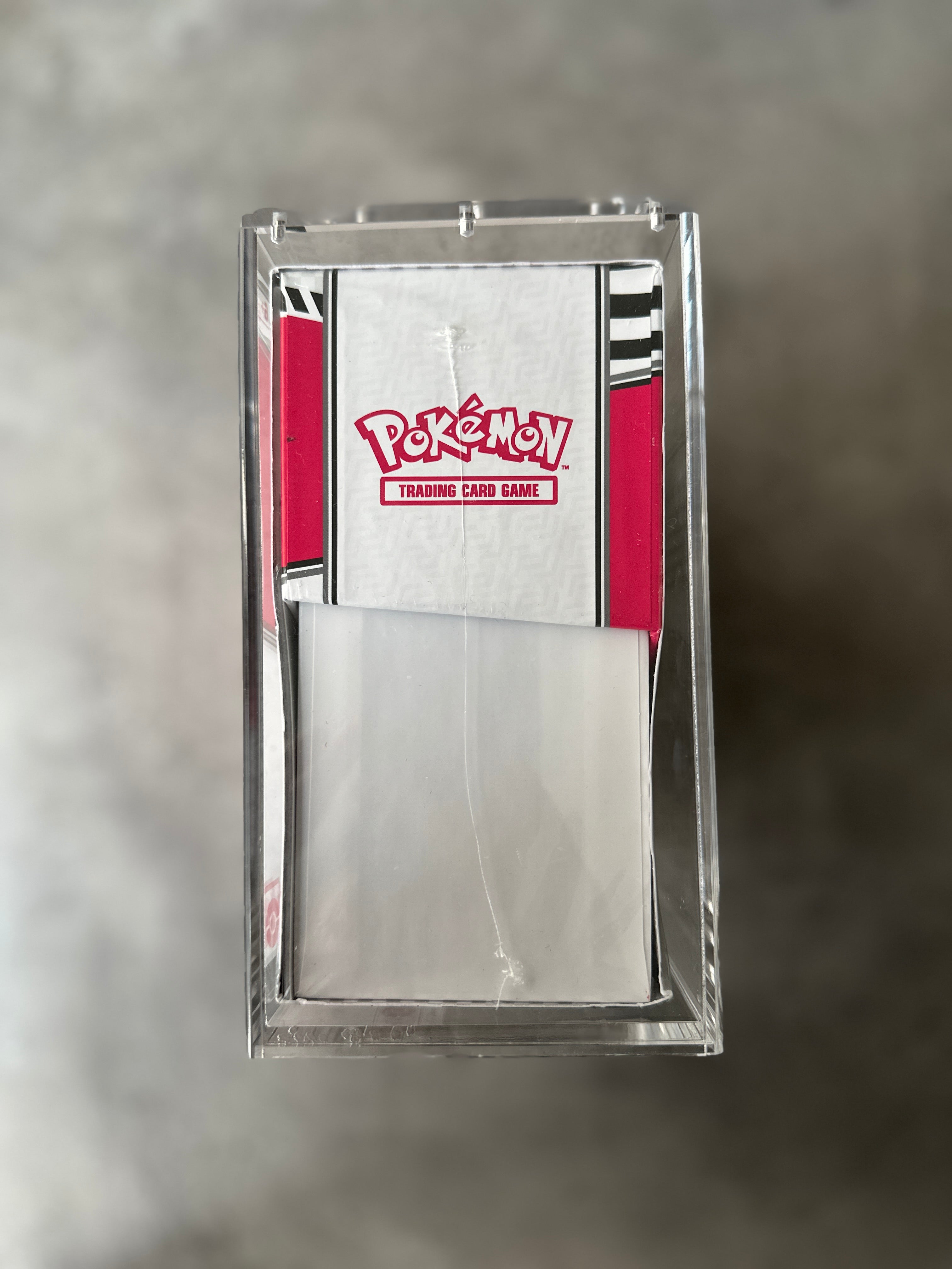 White Flare Elite Trainer Box SEALED with  FREE ACRYLIC CASE