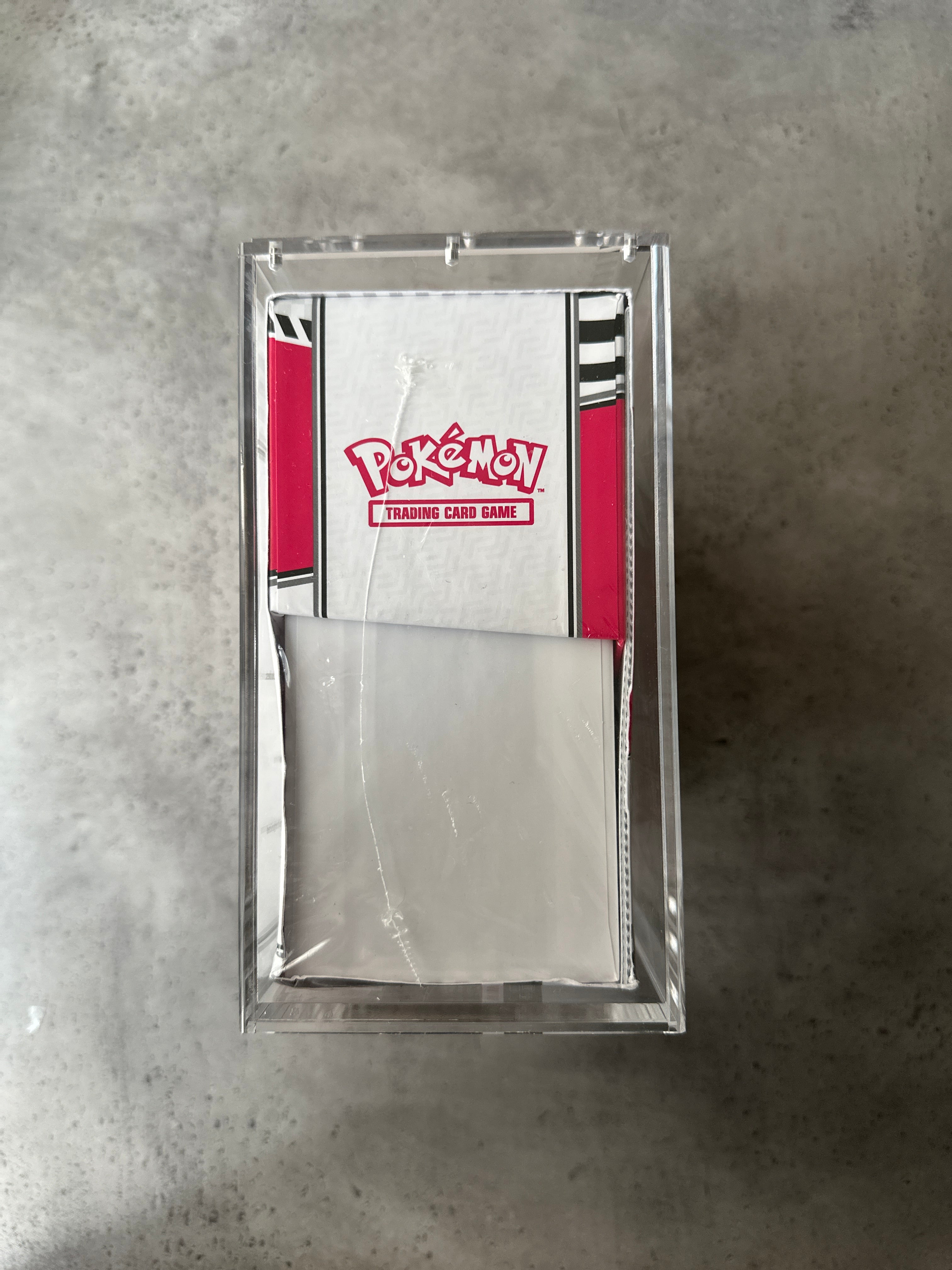White Flare Elite Trainer Box SEALED with  FREE ACRYLIC CASE