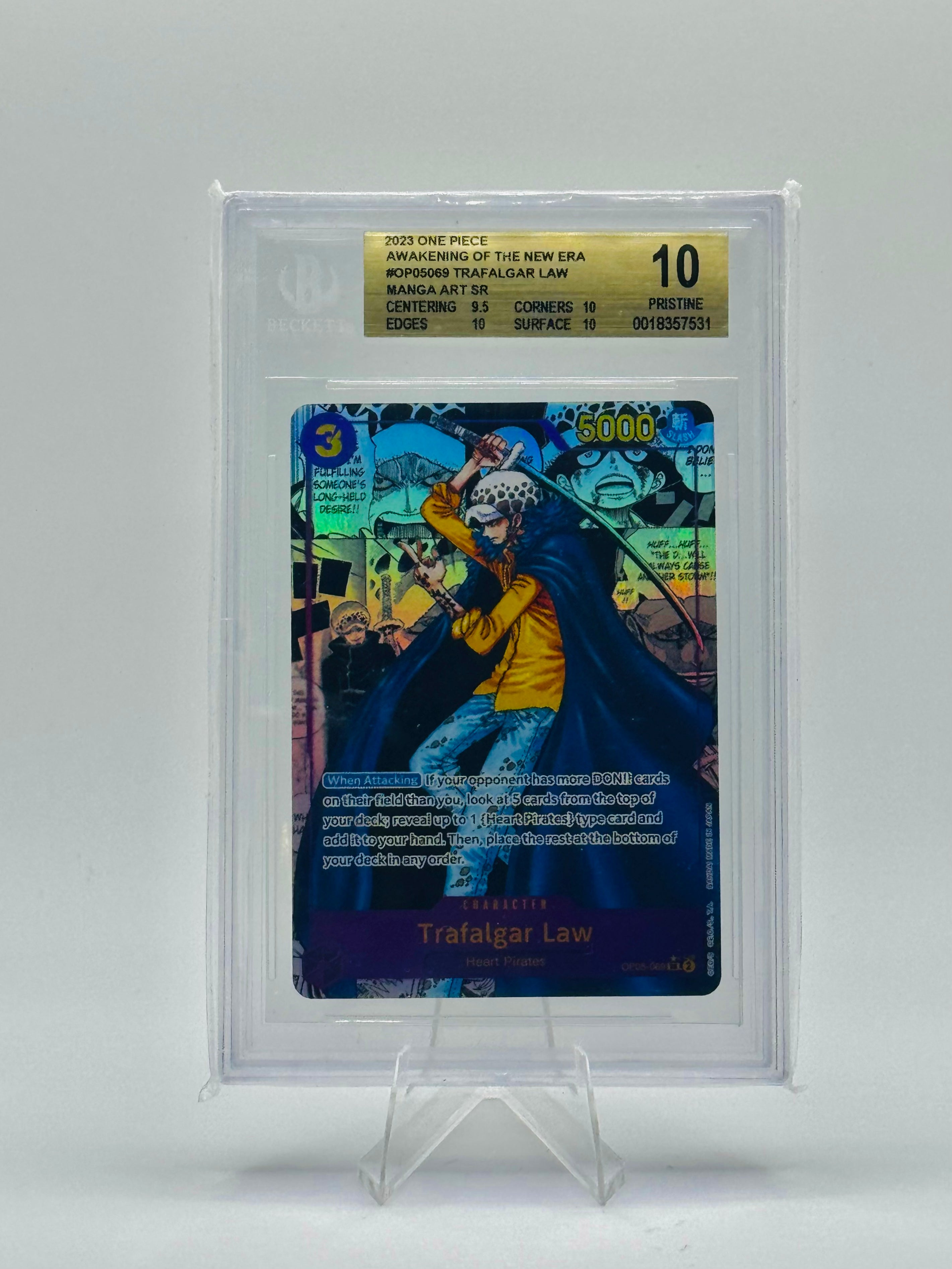 BGS 10 One Piece Trafalgar Law Manga