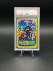 2020-21 Panini Chronicles Prizm Serie A Cristiano Ronaldo Gold Power #11 Juventus PSA 8
